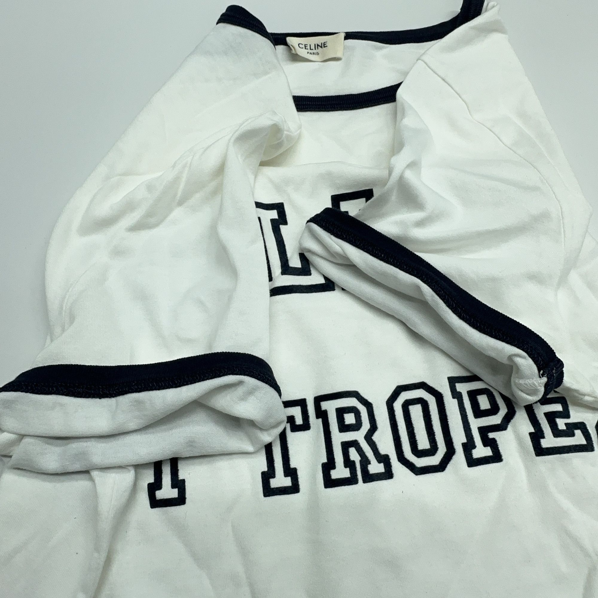 Celine Celine St Tropez Logo T-Shirt Size M Size M / US 6-8 / IT 42-44 - 6 Thumbnail