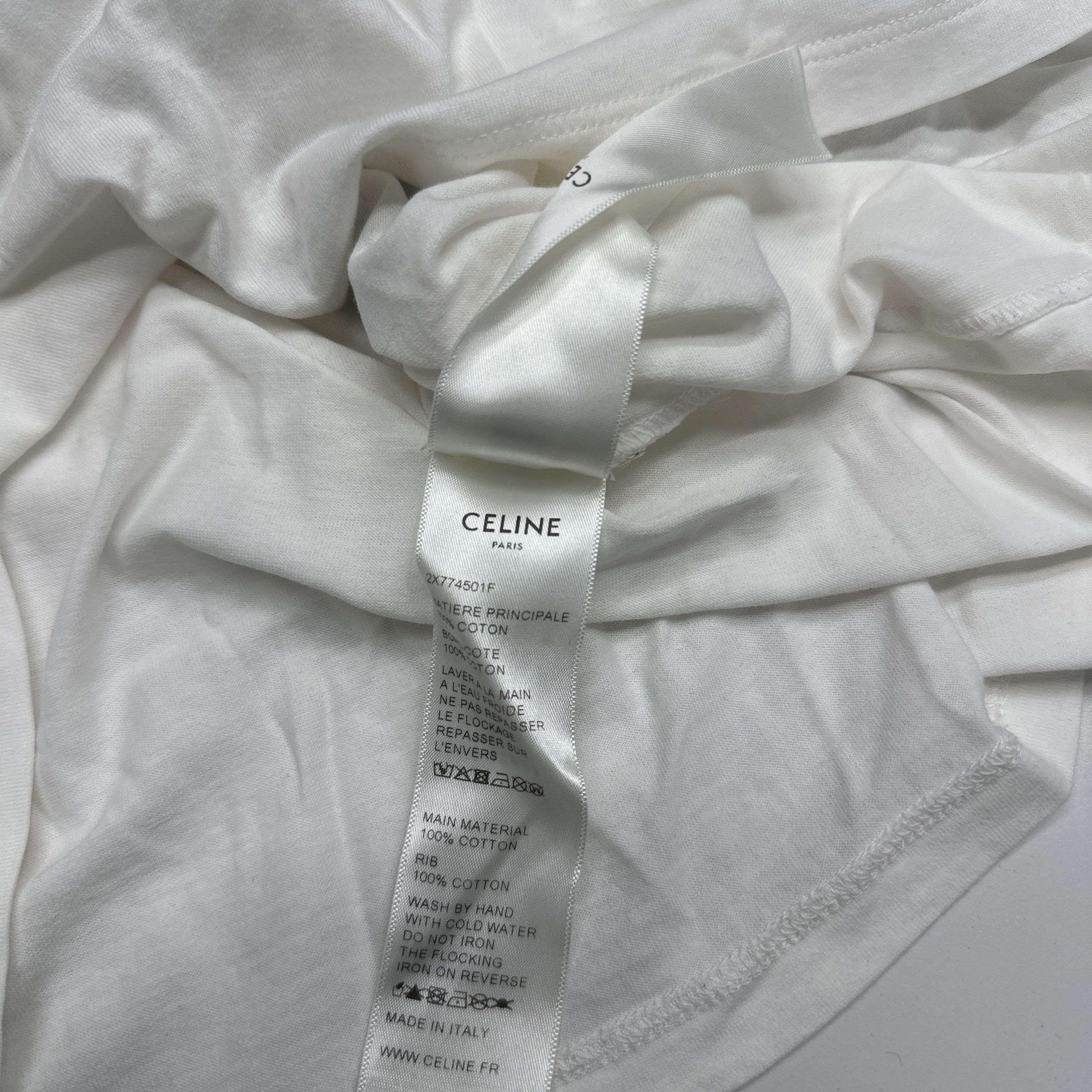Celine Celine St Tropez Logo T-Shirt Size M Size M / US 6-8 / IT 42-44 - 4 Thumbnail