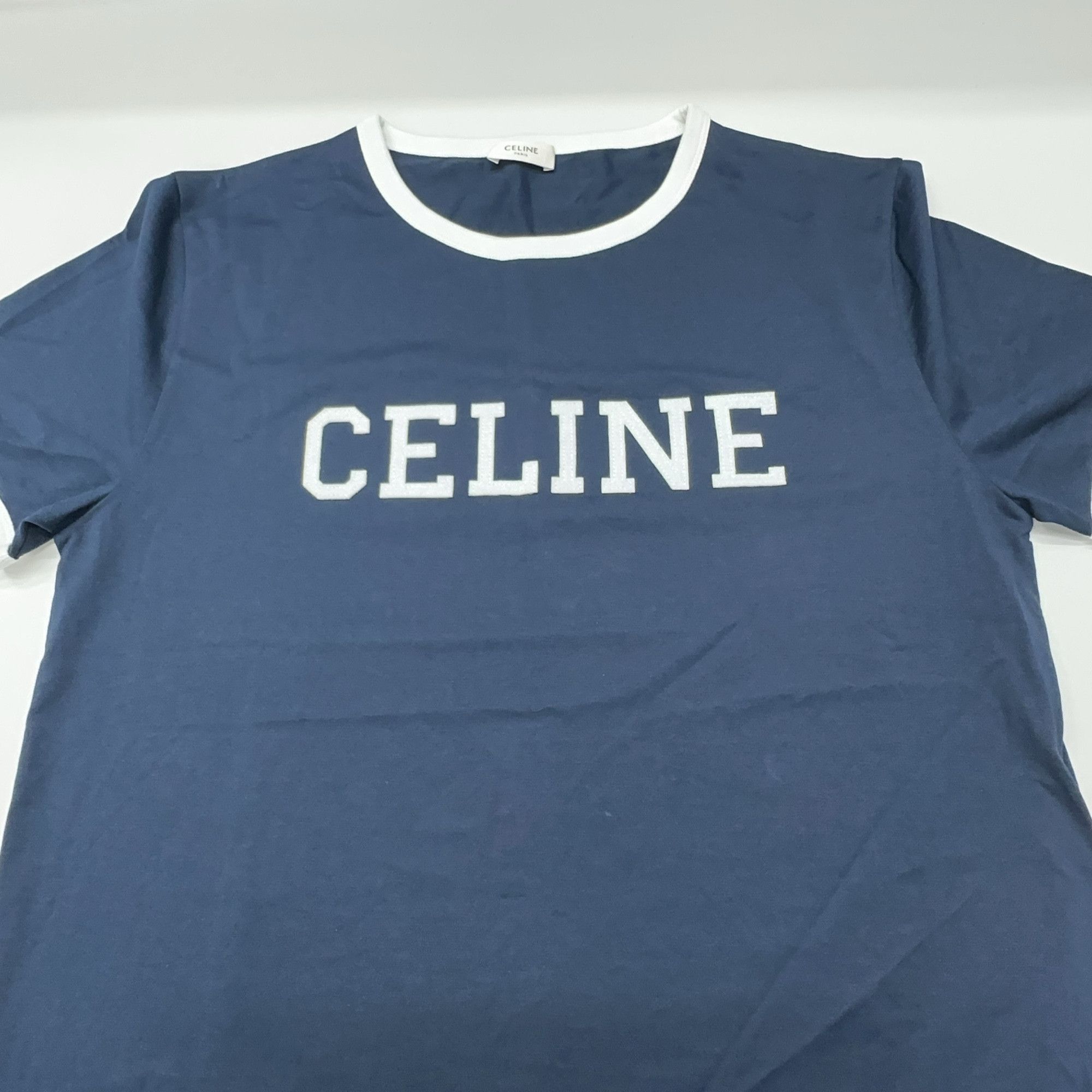 Celine CELINE Logo Print T-Shirt Size M Size US M / EU 48-50 / 2 - 8 Thumbnail
