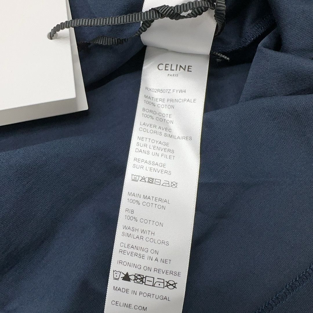 Celine CELINE Logo Print T-Shirt Size M Size US M / EU 48-50 / 2 - 6 Thumbnail