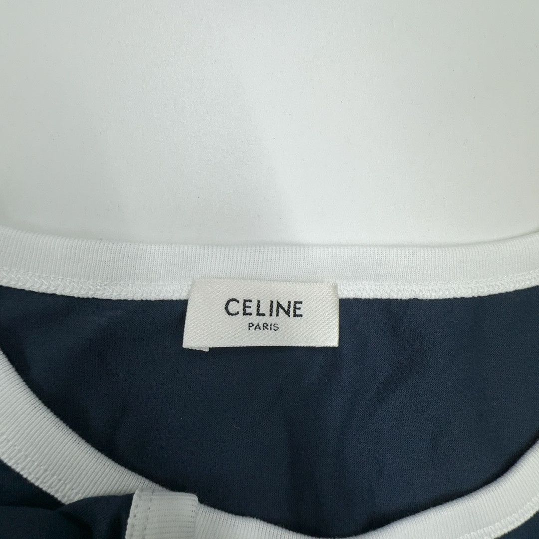 Celine CELINE Logo Print T-Shirt Size M Size US M / EU 48-50 / 2 - 3 Thumbnail