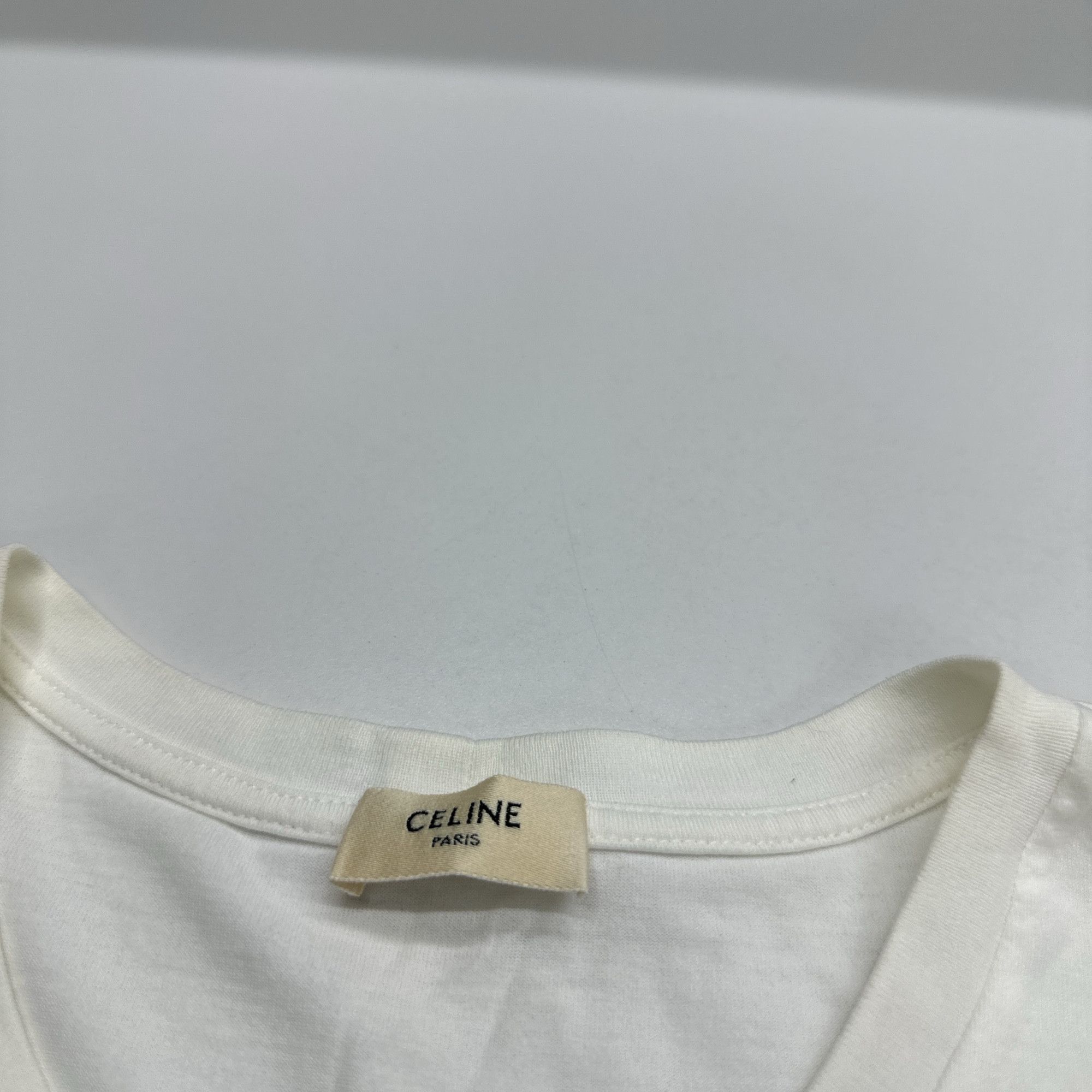 Celine Celine Logo Short Sleeve T-Shirt Size M Size M / US 6-8 / IT 42-44 - 3 Thumbnail