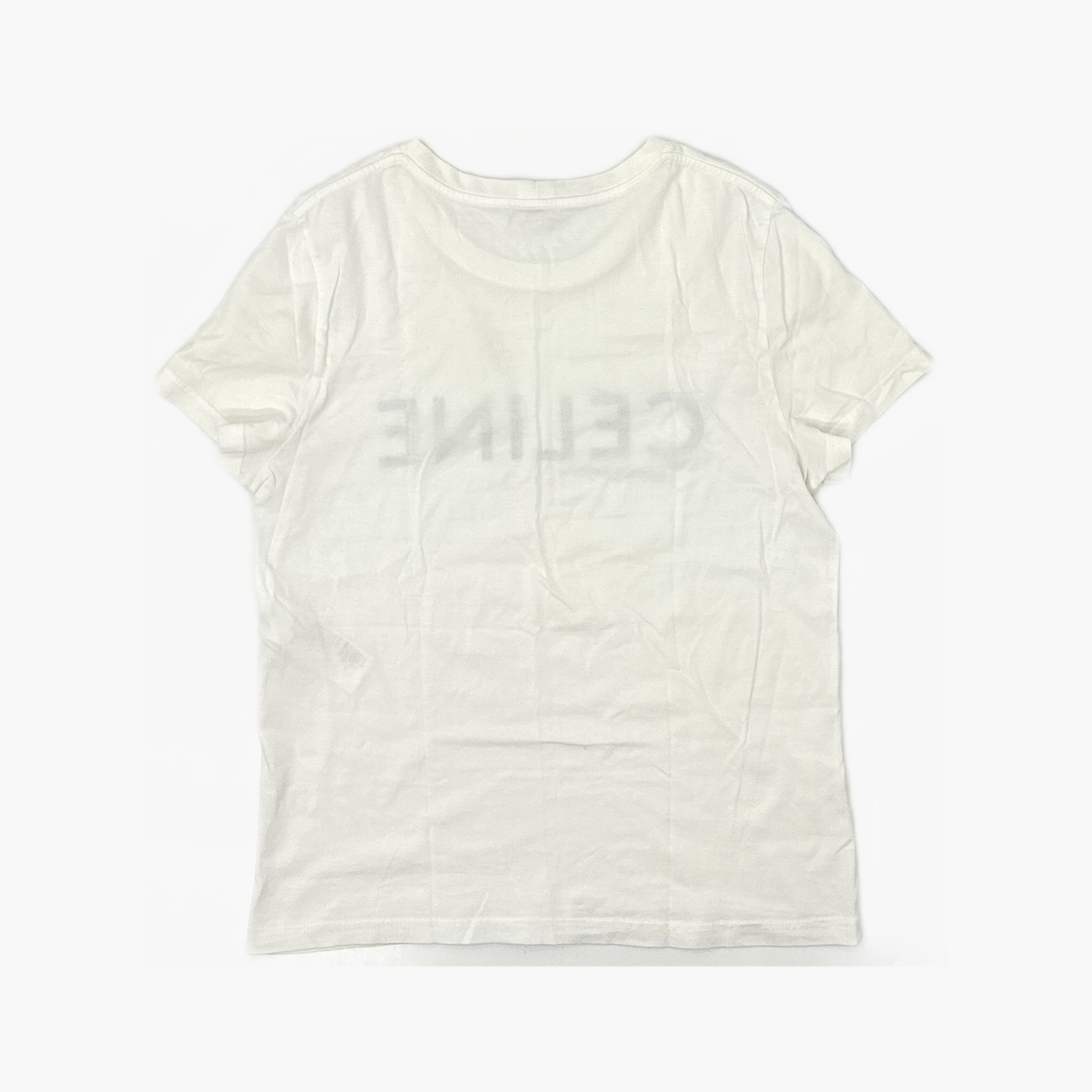 Celine Celine Logo Short Sleeve T-Shirt Size M Size M / US 6-8 / IT 42-44 - 2 Thumbnail
