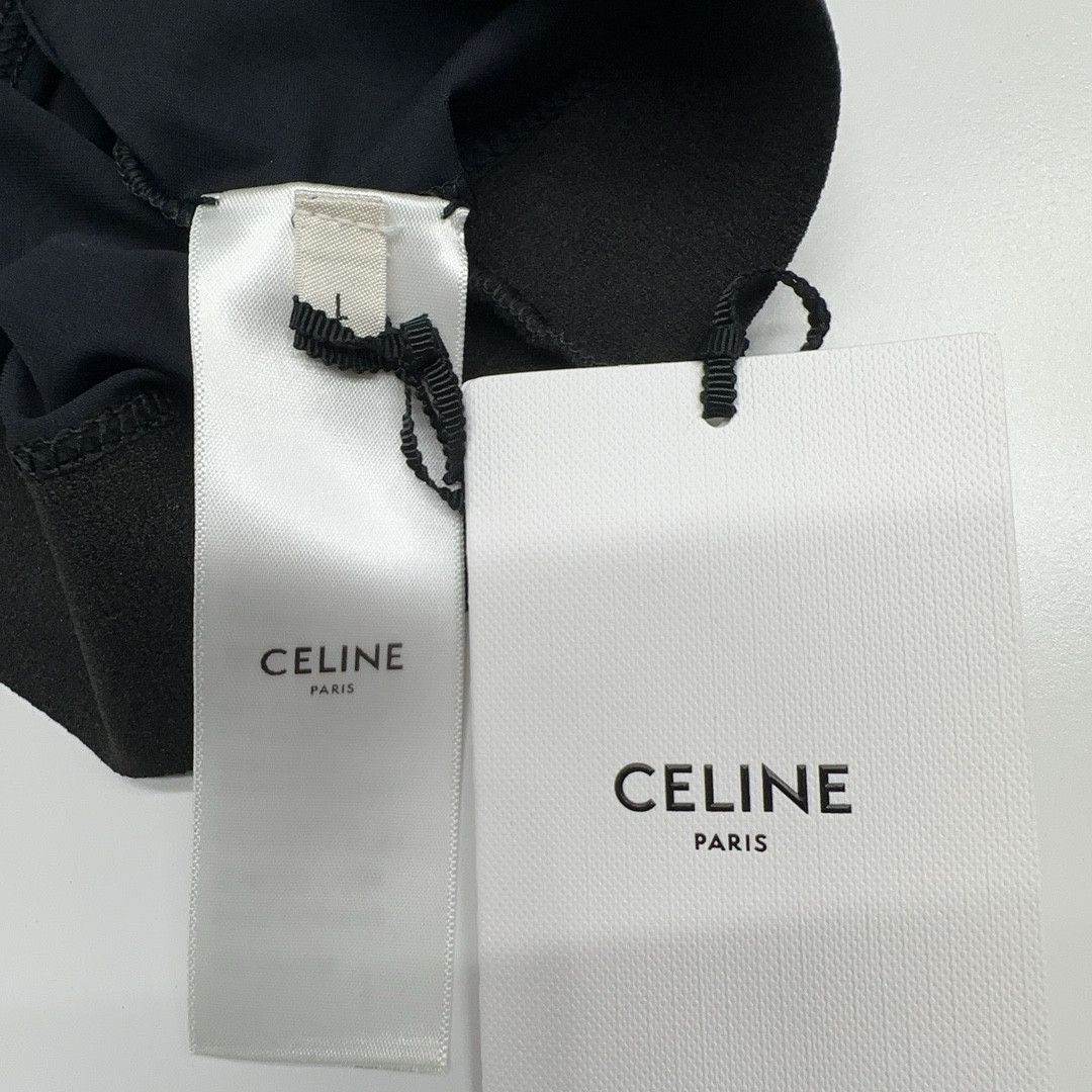 Celine Celine Logo Sports Bra Size L Size L / US 10 / IT 46 - 4 Thumbnail