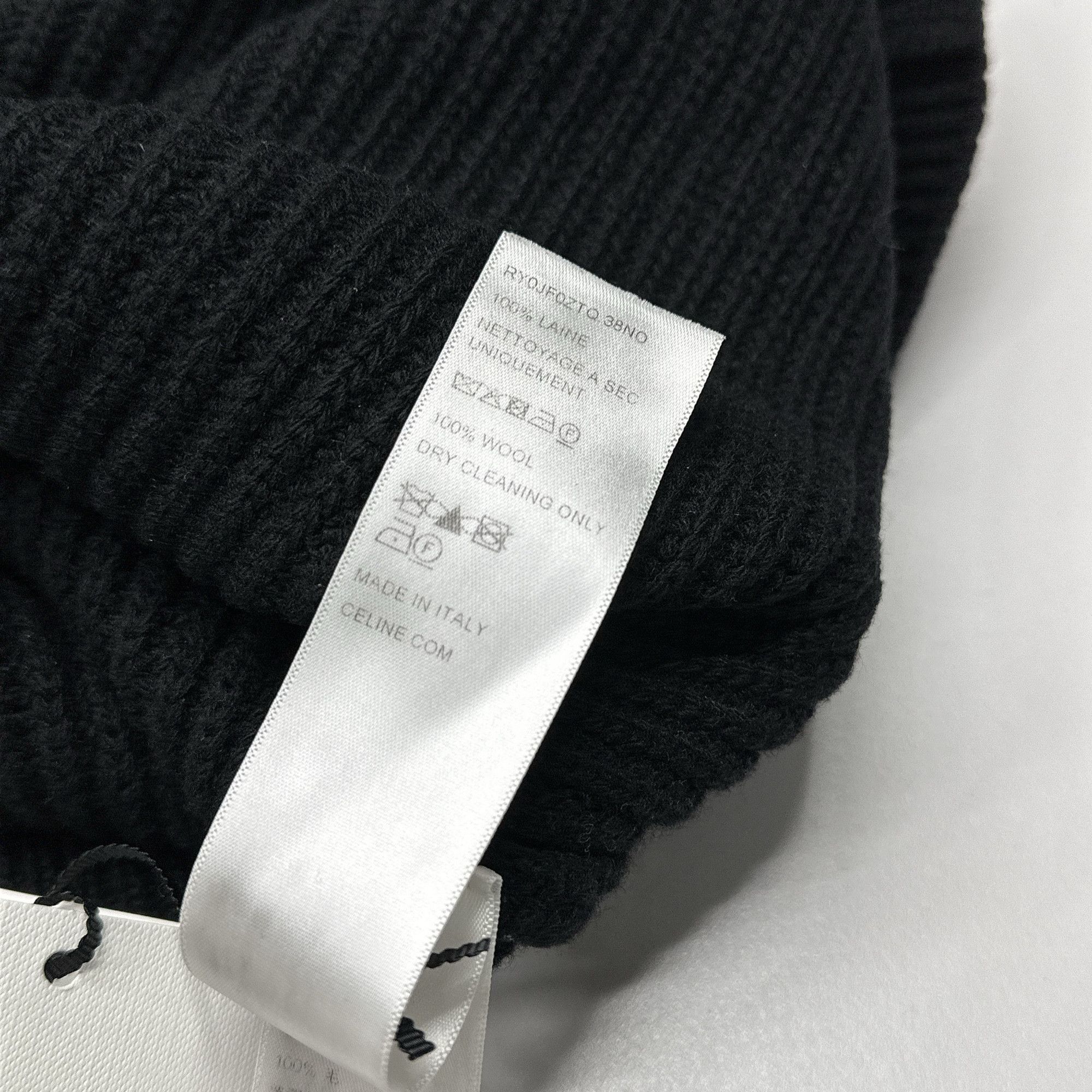 Celine Celine Triomphe Embroidered Zip Hoodie Size L Size US L / EU 52-54 / 3 - 5 Thumbnail