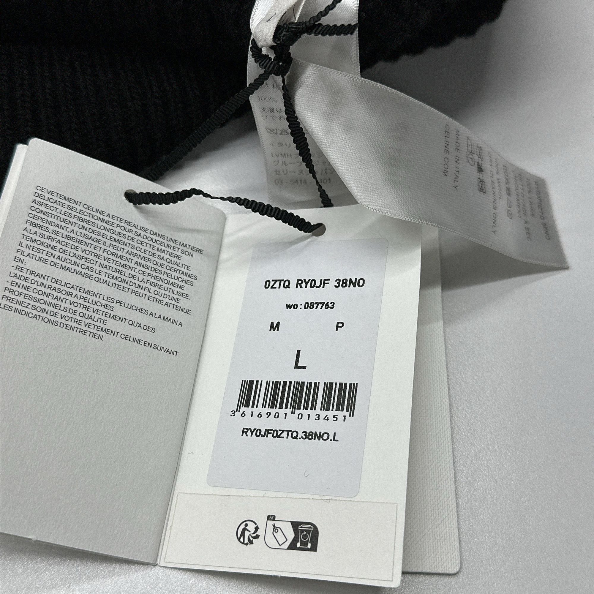 Celine Celine Triomphe Embroidered Zip Hoodie Size L Size US L / EU 52-54 / 3 - 7 Thumbnail