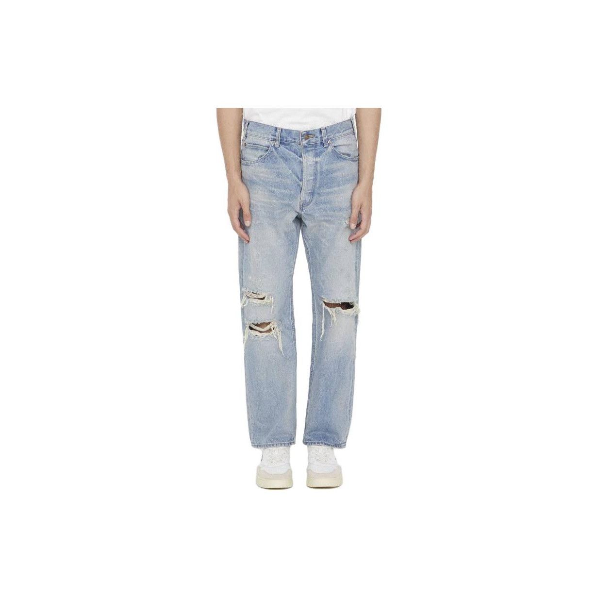 Celine CELINE Distressed Denim Jeans Size 30 Size US 30 / EU 46 - 8 Thumbnail