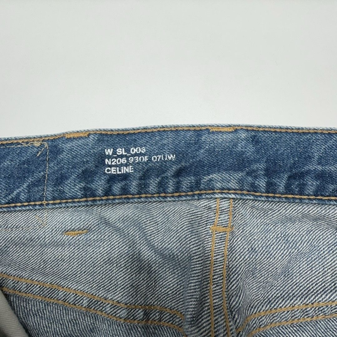 Celine Celine Washed Denim Jeans Size 26 Size 26" / US 2 / IT 38 - 5 Thumbnail