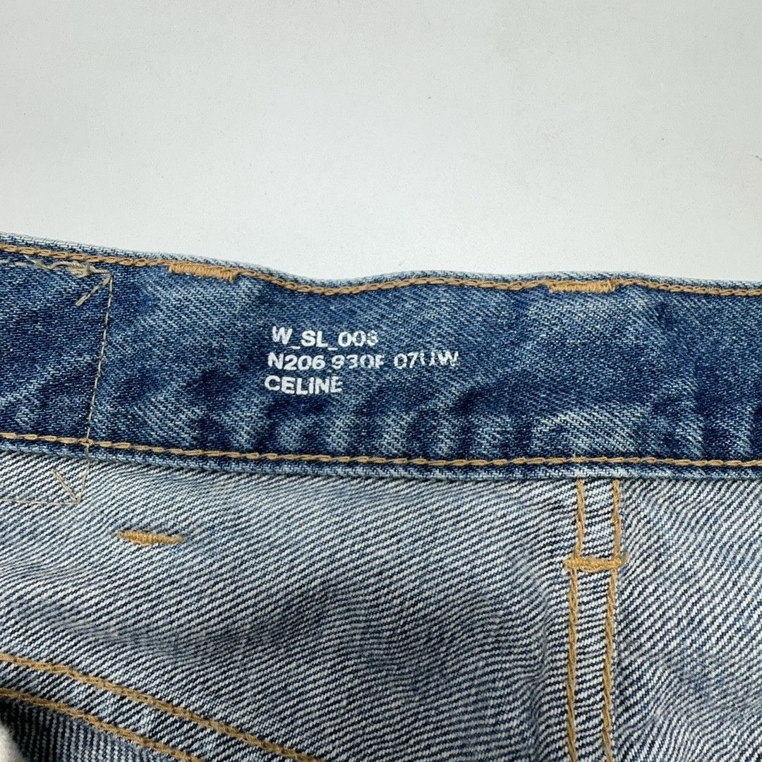 Celine Celine Washed Denim Jeans Size 26 Size 26" / US 2 / IT 38 - 3 Thumbnail