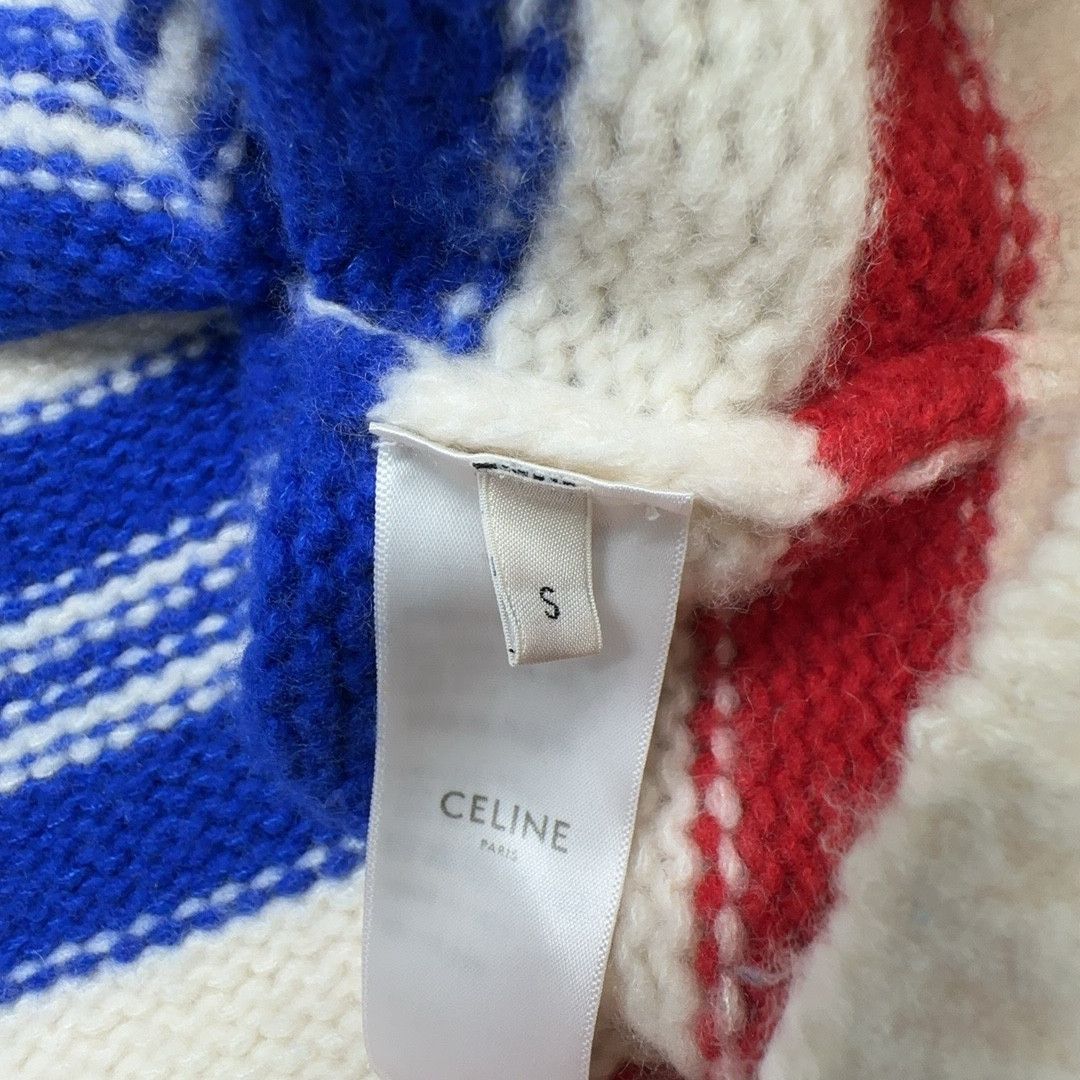 Celine Celine Stripe Cashmere Silk Sweater Size S Size S / US 4 / IT 40 - 3 Thumbnail