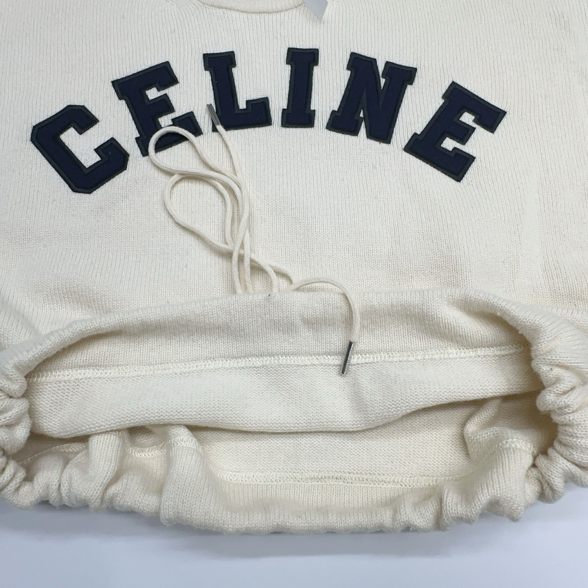 Celine Celine Letter Logo Wool Cashmere Sweater Size S Size S / US 4 / IT 40 - 10 Thumbnail