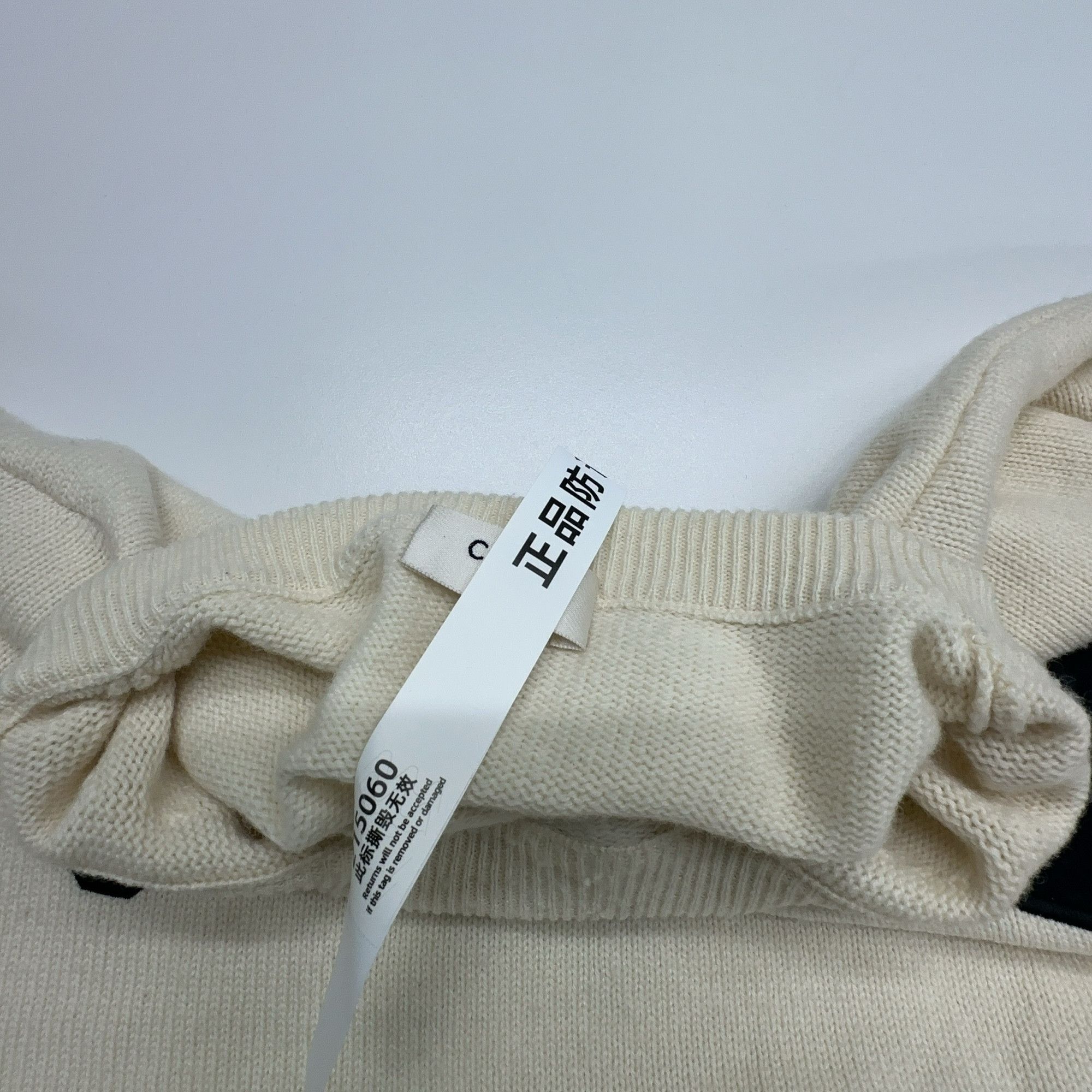 Celine Celine Letter Logo Wool Cashmere Sweater Size S Size S / US 4 / IT 40 - 8 Thumbnail