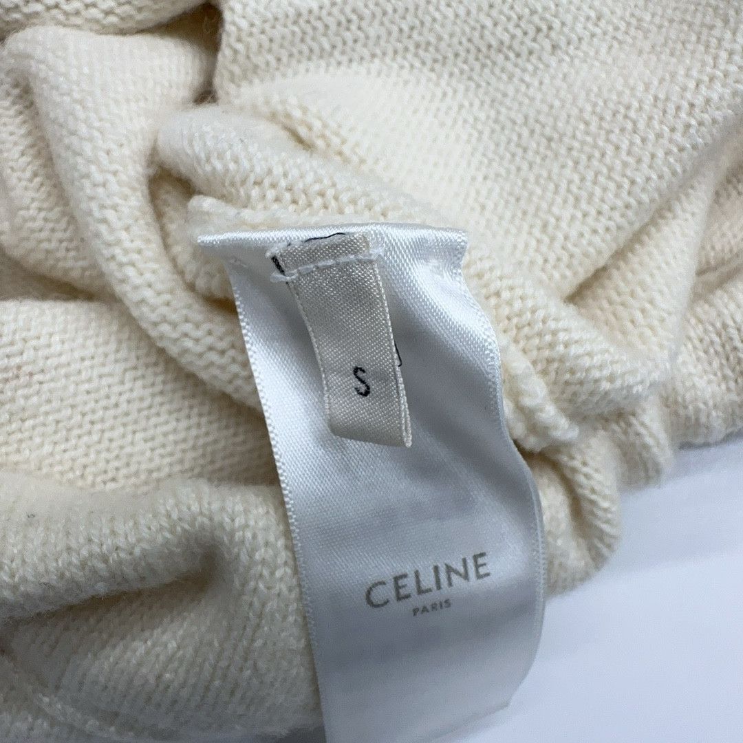 Celine Celine Letter Logo Wool Cashmere Sweater Size S Size S / US 4 / IT 40 - 4 Thumbnail