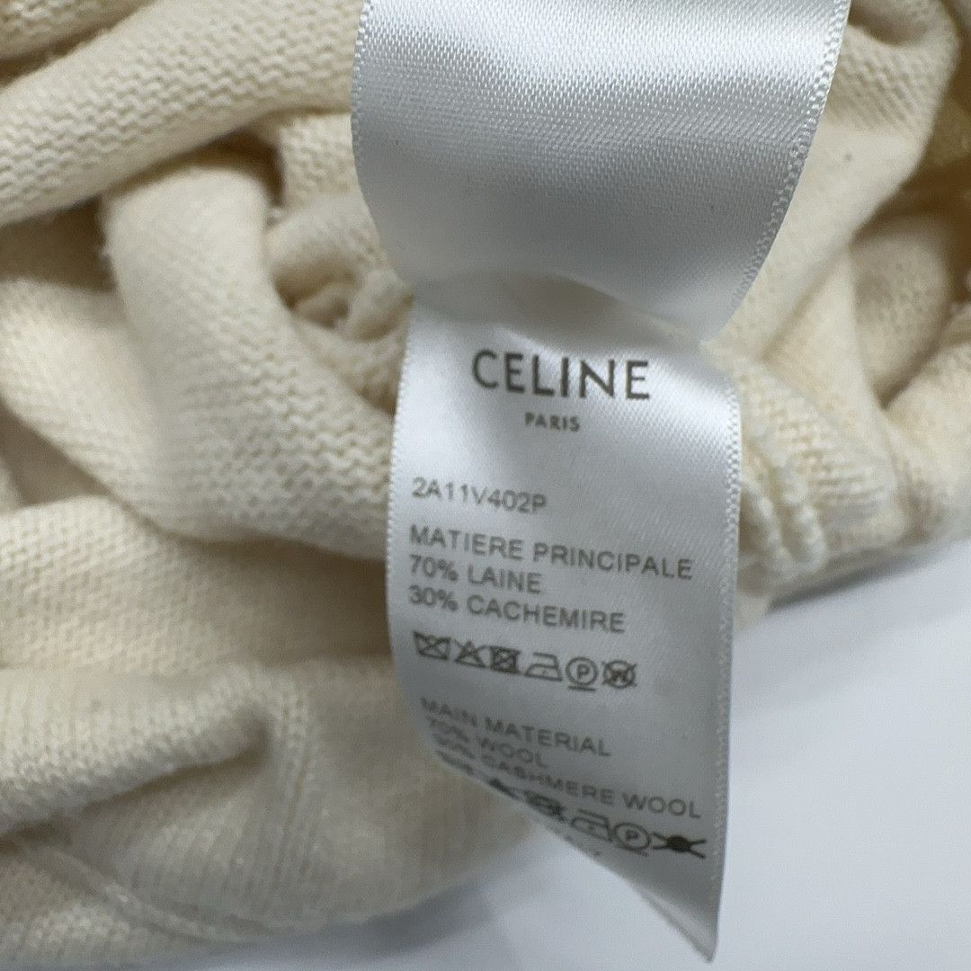Celine Celine Letter Logo Wool Cashmere Sweater Size S Size S / US 4 / IT 40 - 5 Thumbnail
