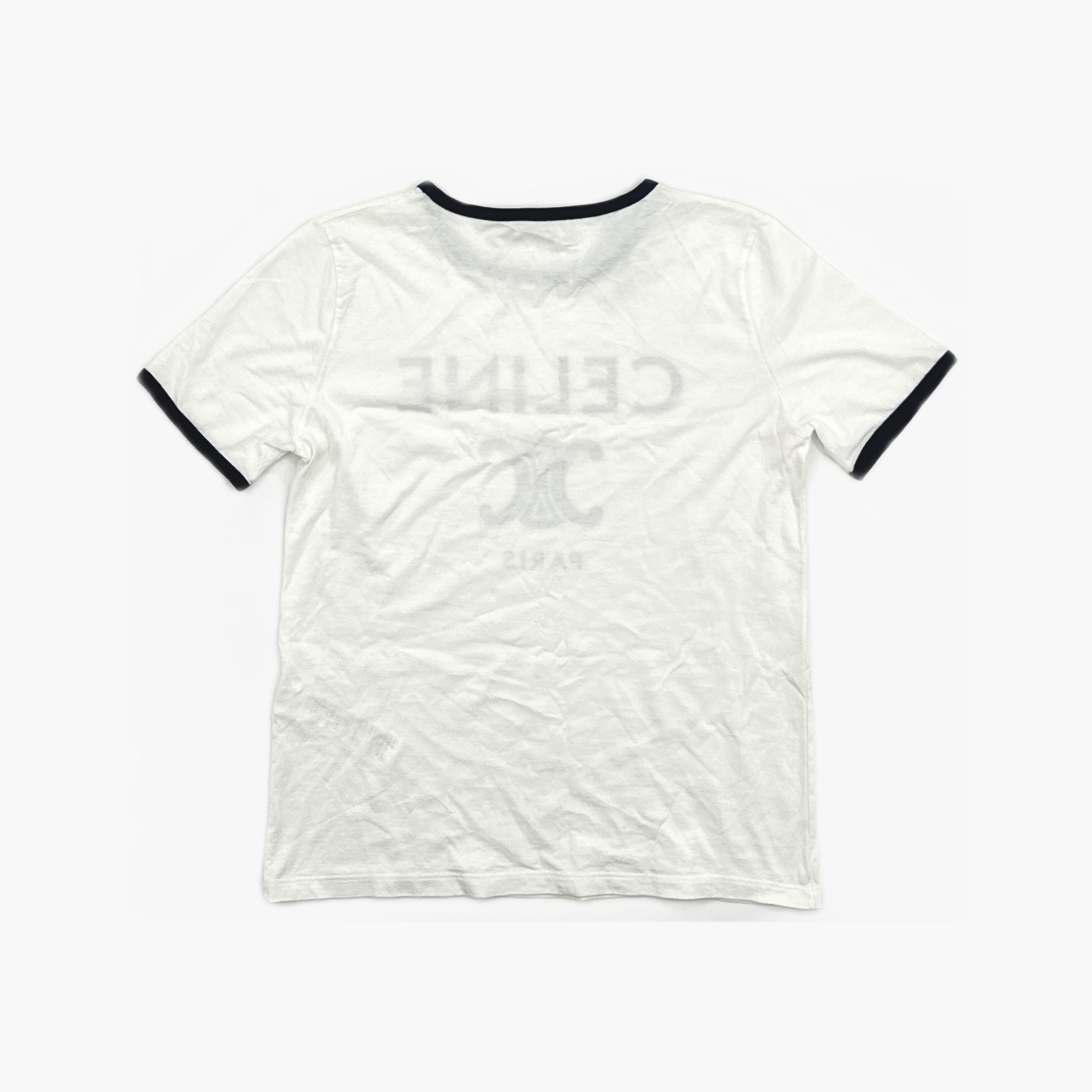 Celine Celine Triomphe Logo T-Shirt Size S Size S / US 4 / IT 40 - 2 Thumbnail