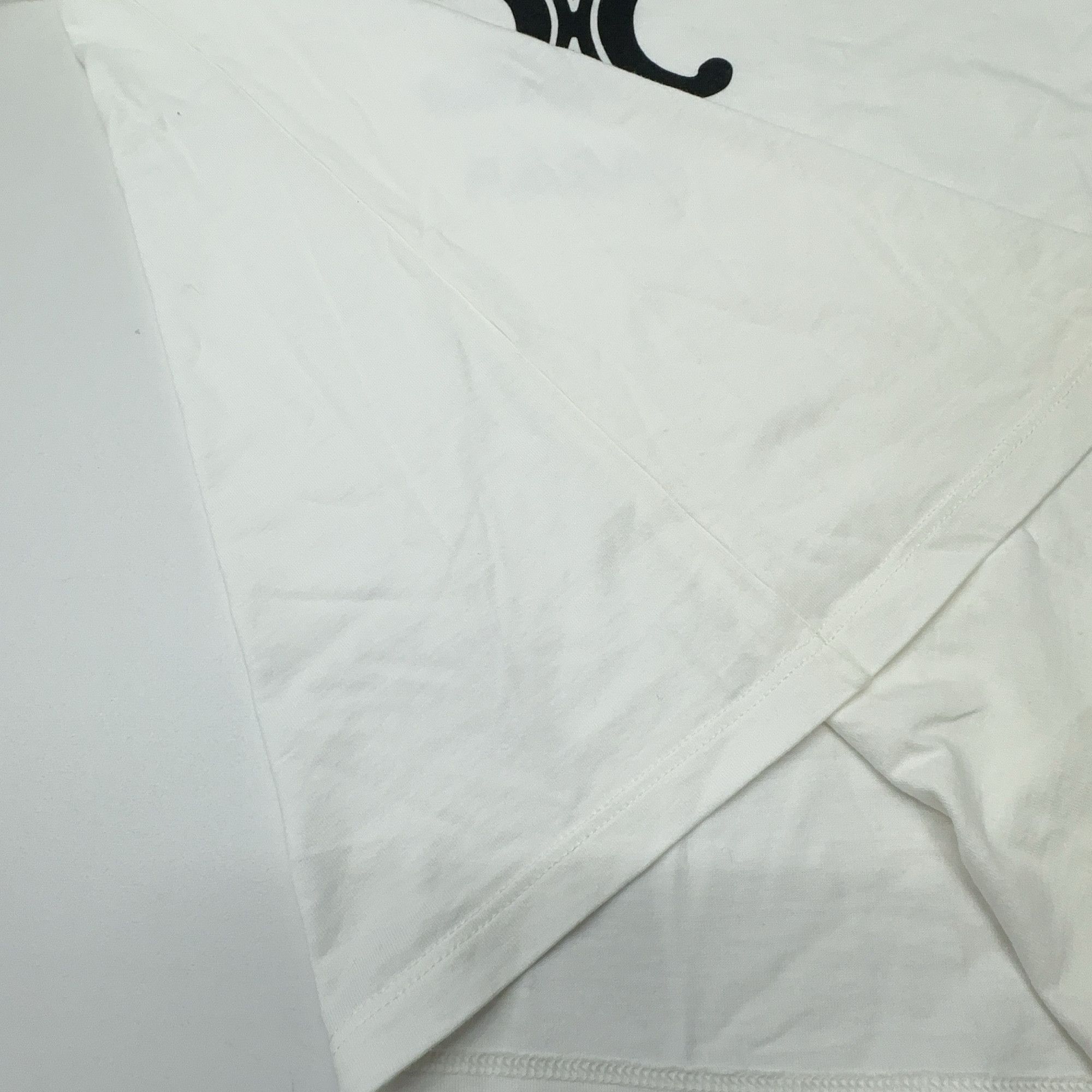 Celine Celine Triomphe Logo T-Shirt Size S Size S / US 4 / IT 40 - 8 Thumbnail