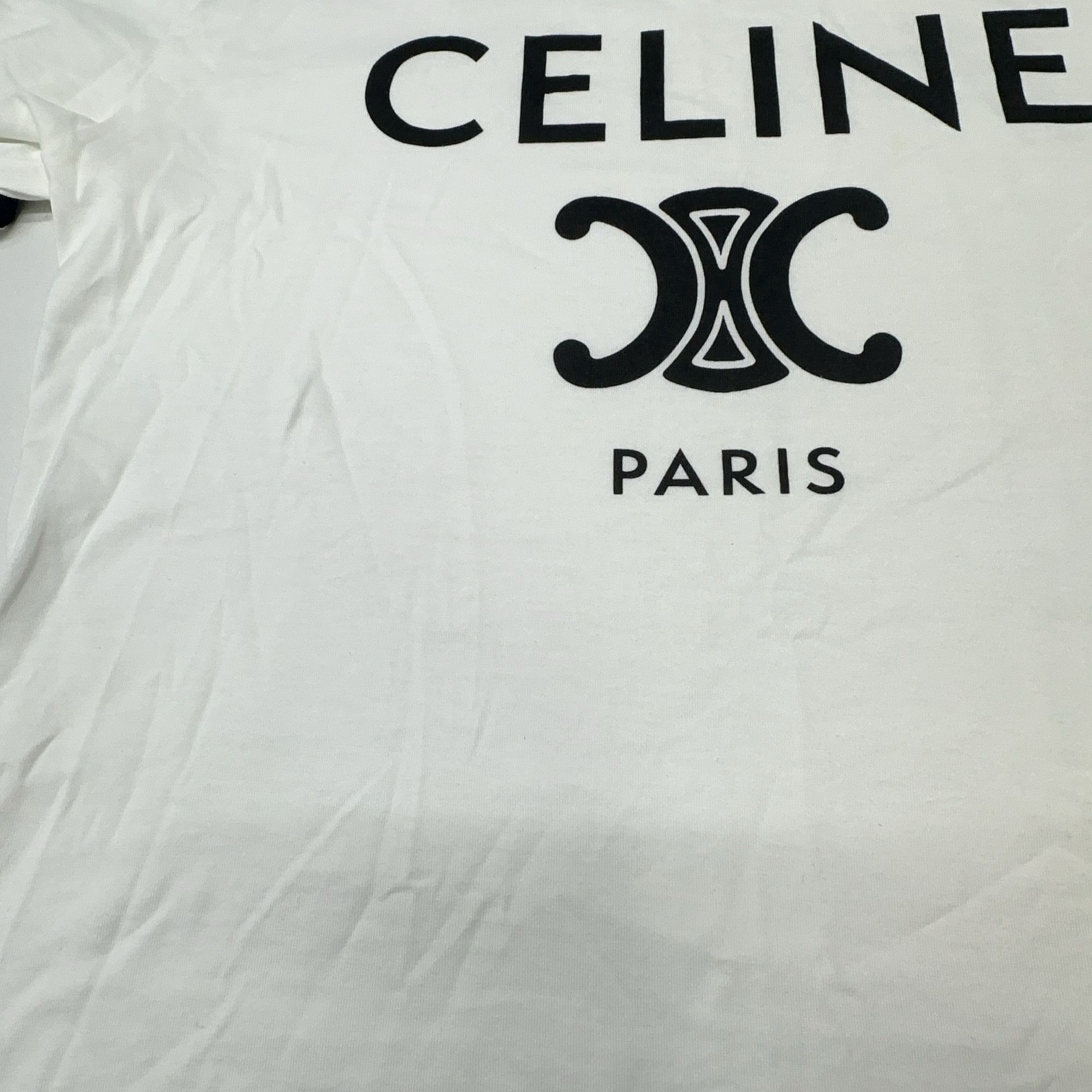 Celine Celine Triomphe Logo T-Shirt Size S Size S / US 4 / IT 40 - 7 Thumbnail