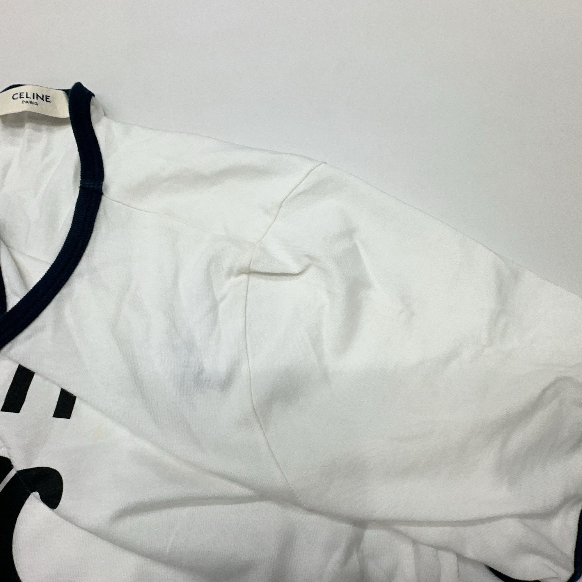 Celine Celine Triomphe Logo T-Shirt Size S Size S / US 4 / IT 40 - 5 Thumbnail