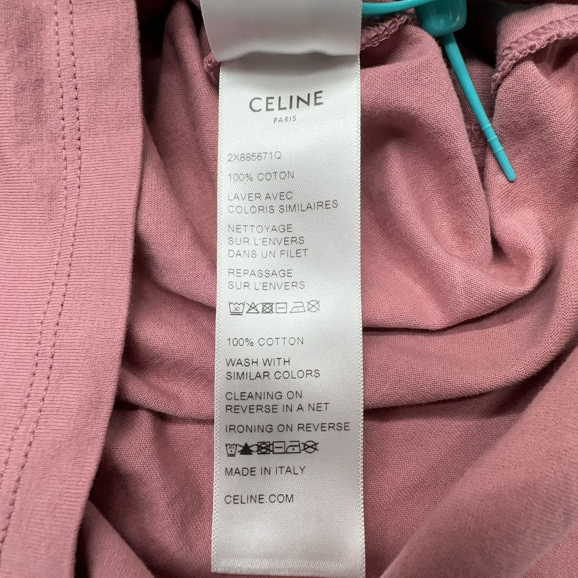 Celine Celine Paris Logo T-Shirt Size XS Size XS / US 0-2 / IT 36-38 - 6 Thumbnail
