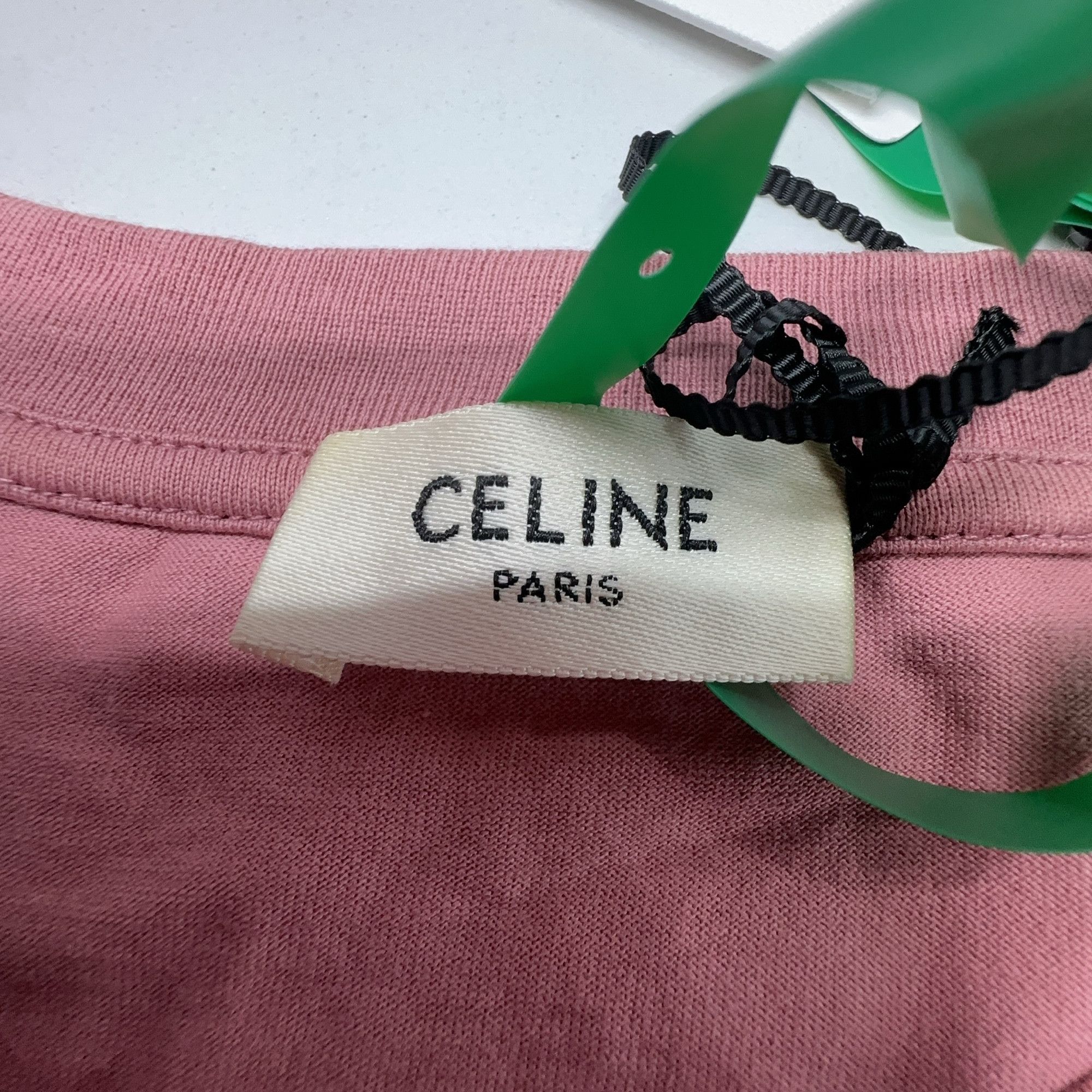 Celine Celine Paris Logo T-Shirt Size XS Size XS / US 0-2 / IT 36-38 - 3 Thumbnail