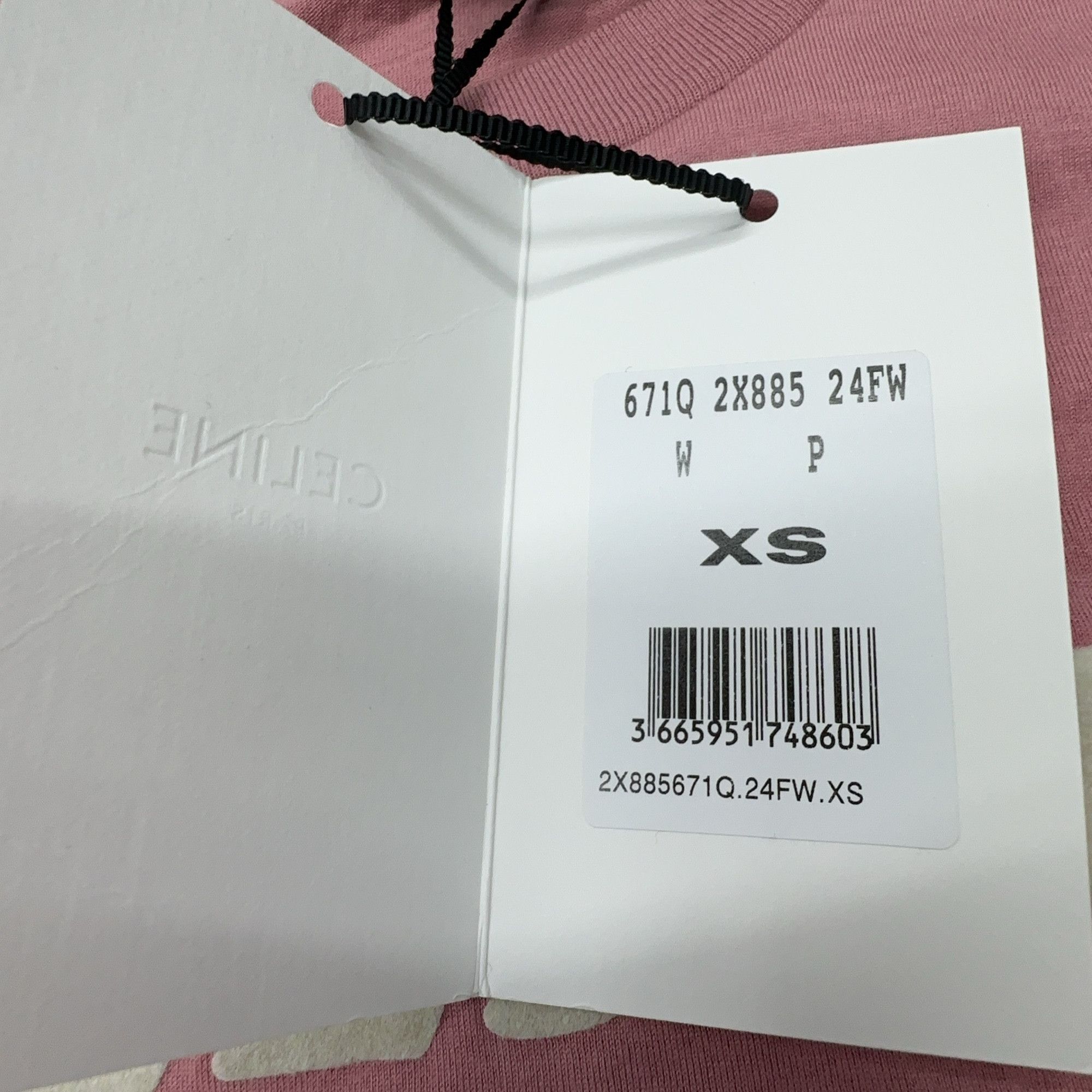 Celine Celine Paris Logo T-Shirt Size XS Size XS / US 0-2 / IT 36-38 - 4 Thumbnail