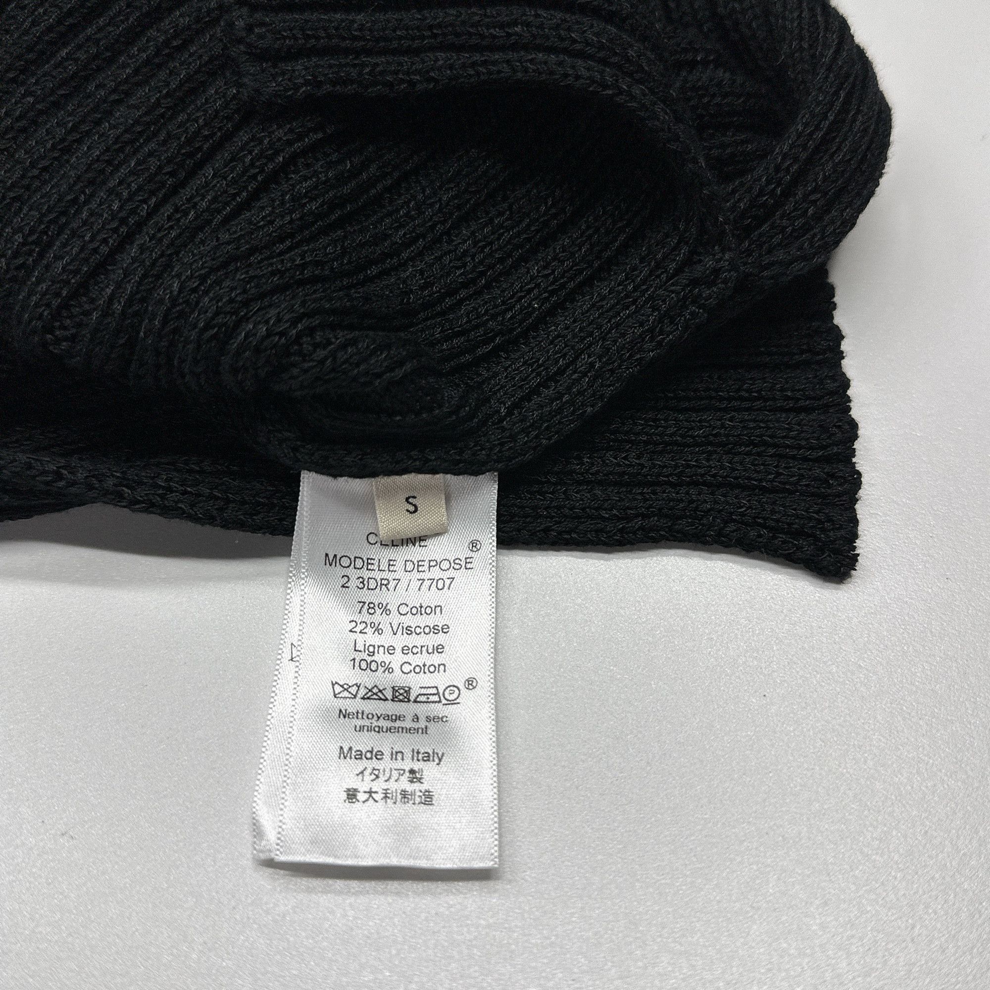 Celine Celine Ribbed Sweater Size S Size S / US 4 / IT 40 - 4 Thumbnail