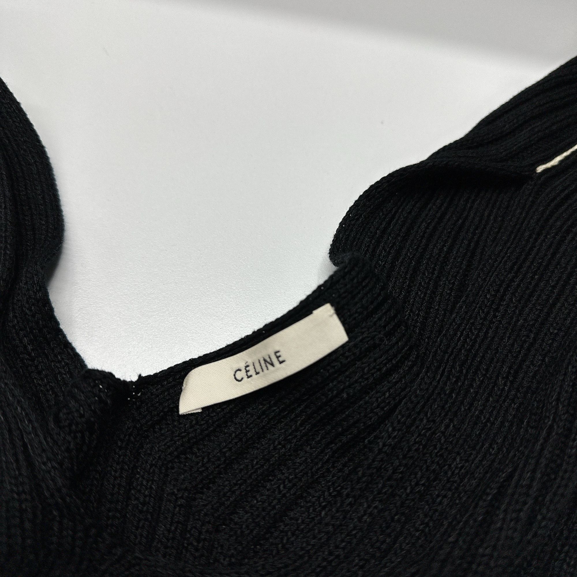 Celine Celine Ribbed Sweater Size S Size S / US 4 / IT 40 - 3 Thumbnail
