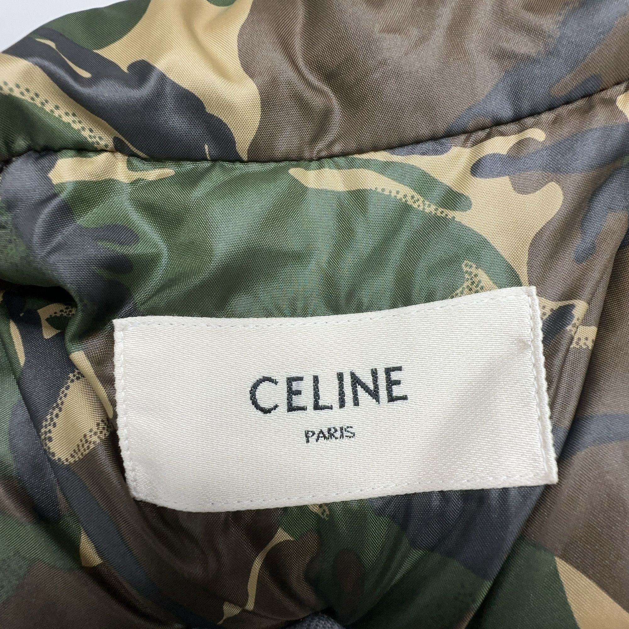 Celine CELINE Camo Puffer Jacket Size S Size US S / EU 44-46 / 1 - 3 Thumbnail