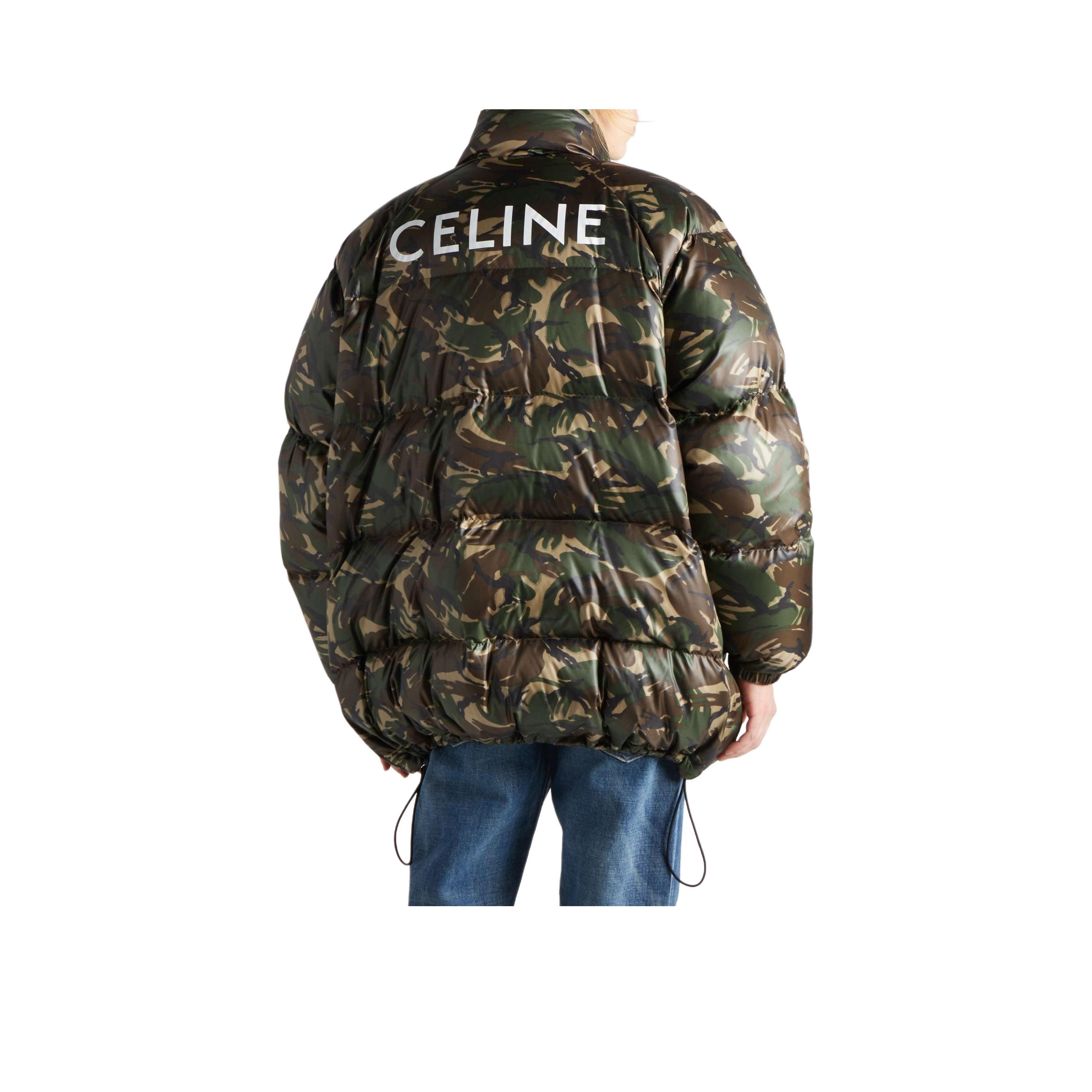 Celine CELINE Camo Puffer Jacket Size S Size US S / EU 44-46 / 1 - 11 Thumbnail