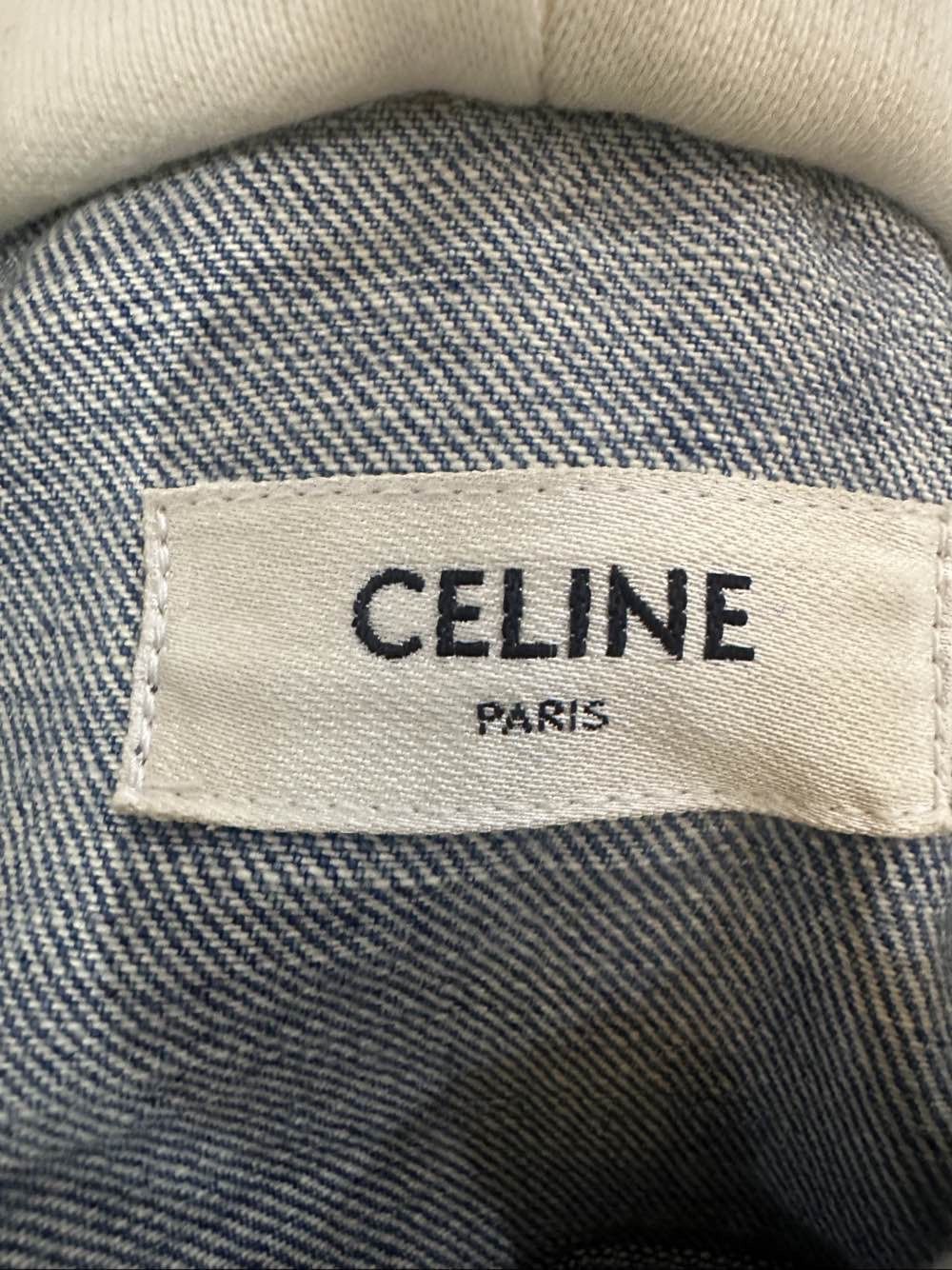 Celine Celine Hooded Denim Jacket Size S Size US S / EU 44-46 / 1 - 3 Thumbnail