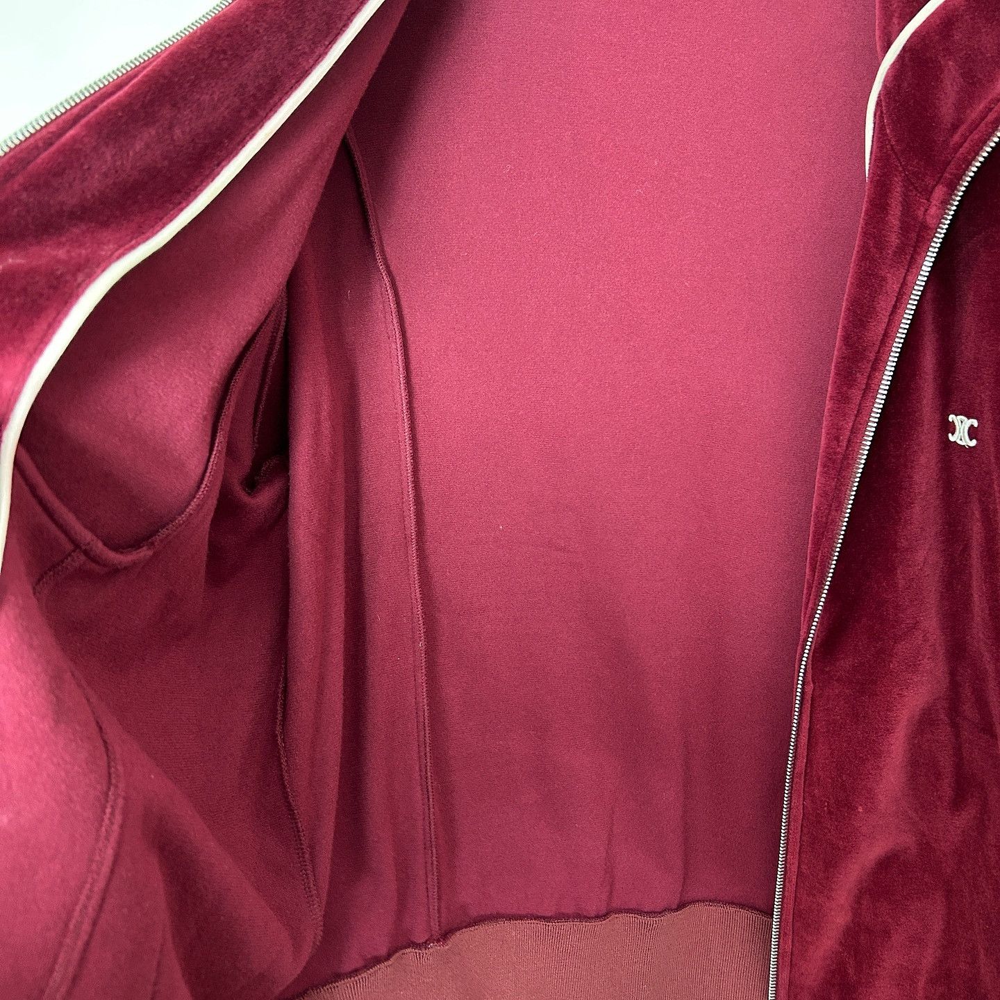 Celine Celine Velvet Triomphe Track Jacket Size M Size M / US 6-8 / IT 42-44 - 8 Thumbnail