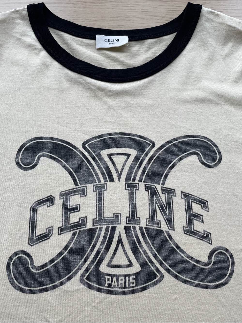 Celine Celine Triomphe Logo T-Shirt Size S Size S / US 4 / IT 40 - 5 Thumbnail