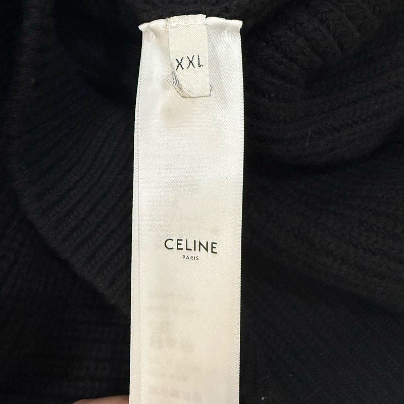 Celine Celine Logo Embroidered Zip Up Hoodie Size XXL Size US XXL / EU 58 / 5 - 4 Thumbnail