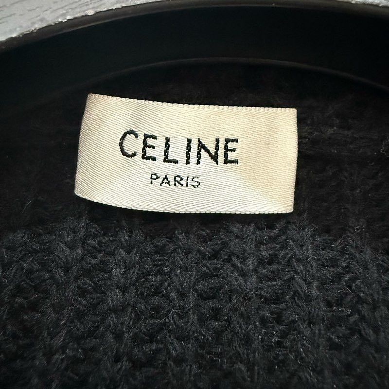 Celine Celine Logo Embroidered Zip Up Hoodie Size XXL Size US XXL / EU 58 / 5 - 3 Thumbnail