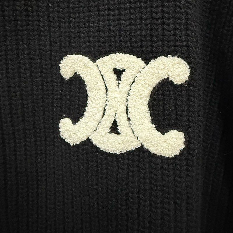 Celine Celine Logo Embroidered Zip Up Hoodie Size XXL Size US XXL / EU 58 / 5 - 6 Thumbnail