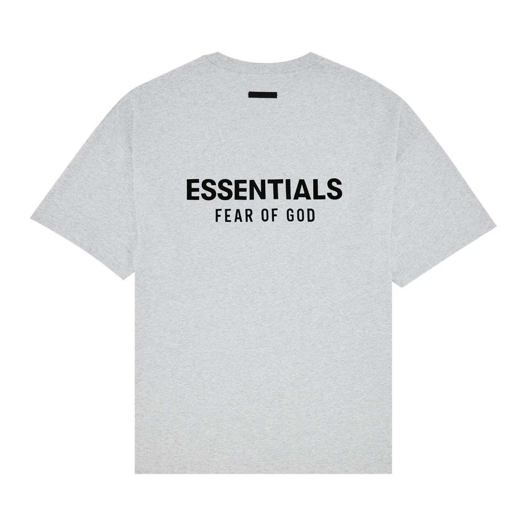 Fear of God Essentials Light Heather Grey Crewneck Tee Size US L / EU 52-54 / 3 - 2 Thumbnail