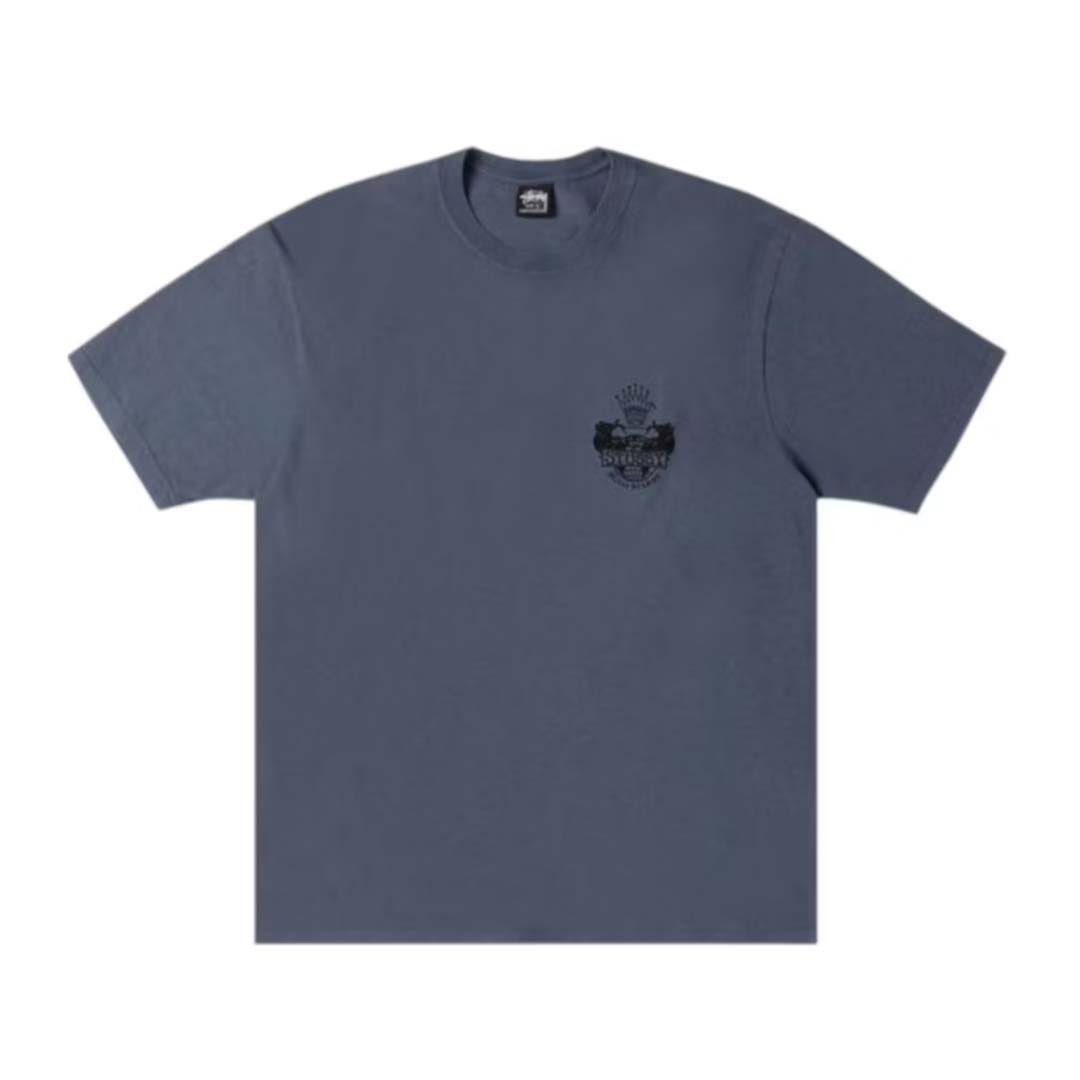 Stussy Built to Last Tee Faded Navy Size US M / EU 48-50 / 2 - 2 Thumbnail