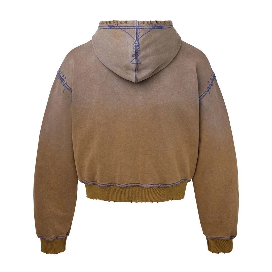 Vale Forever Sunny Brown Zip Up Hoodie Size US S / EU 44-46 / 1 - 2 Thumbnail