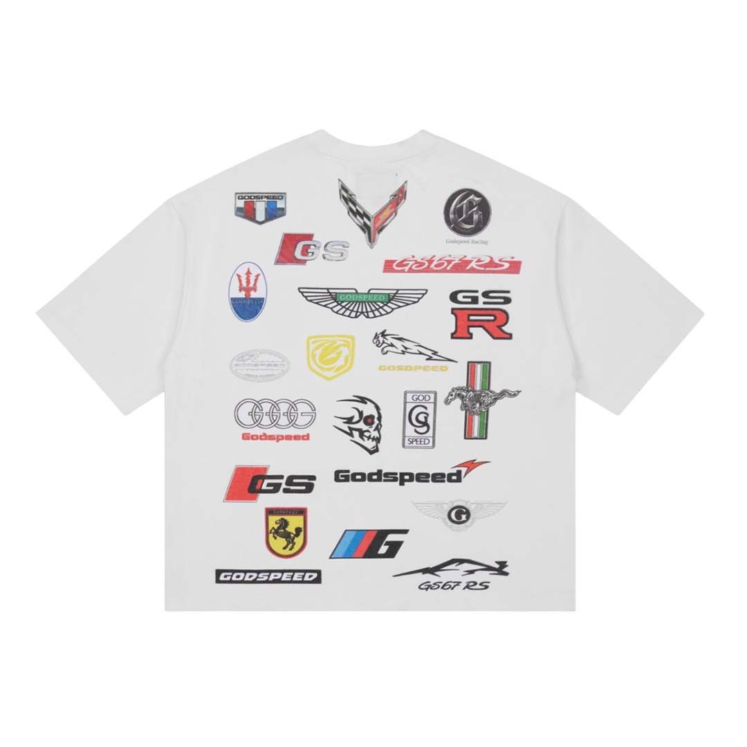 Godspeed Insignias White Tee Size US XL / EU 56 / 4 - 2 Thumbnail