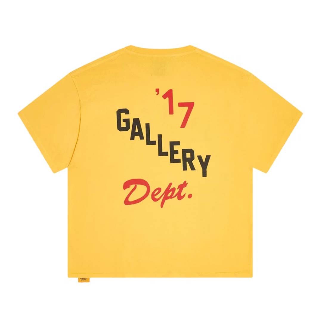 Gallery Dept. Boxing Tee Yellow Size US M / EU 48-50 / 2 - 2 Thumbnail