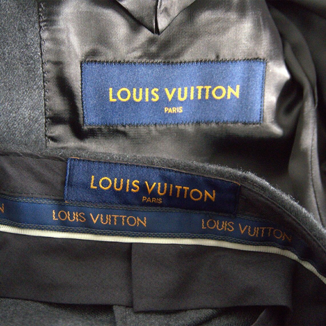 Louis Vuitton Louis Vuitton Cashmere Suit Jacket Gray Size S Size US S / EU 44-46 / 1 - 7 Thumbnail