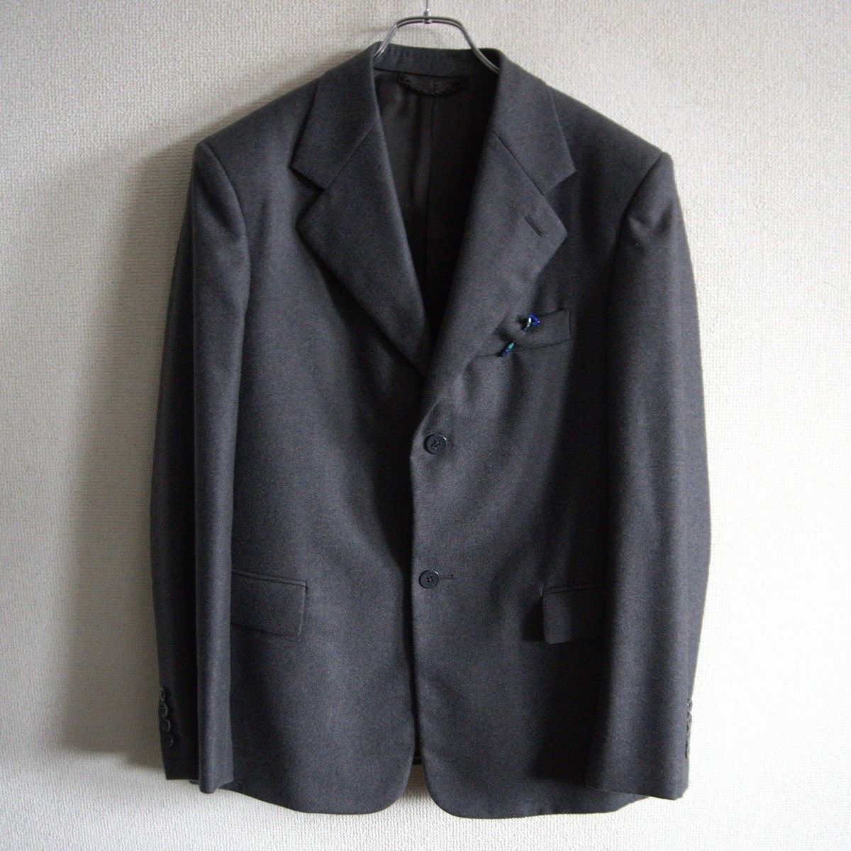 Louis Vuitton Louis Vuitton Cashmere Suit Jacket Gray Size S Size US S / EU 44-46 / 1 - 2 Thumbnail