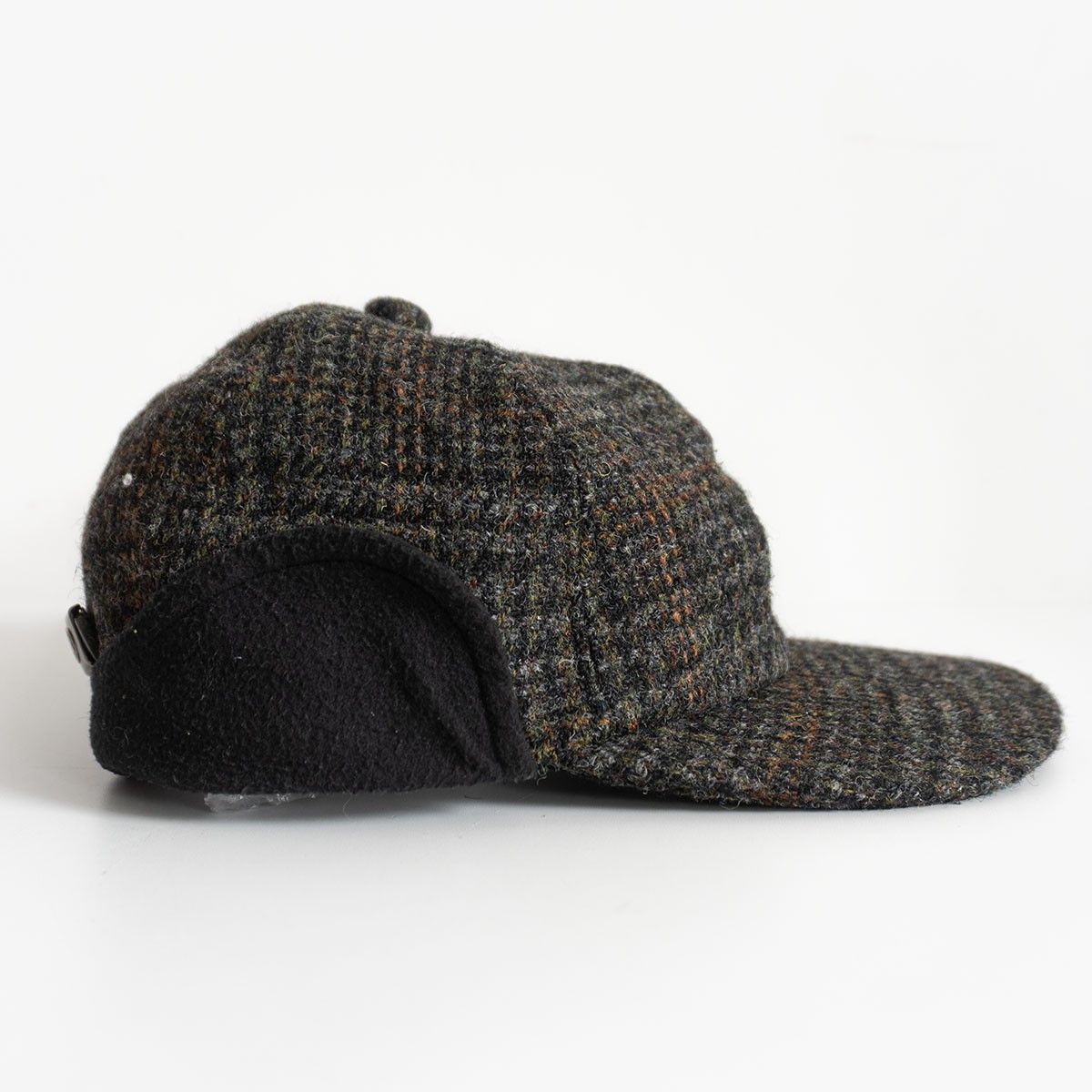 GOODENOUGH GOODENOUGH x Harris Tweed Harris Tweed Flight Cap Hat Size L Size ONE SIZE - 3 Thumbnail