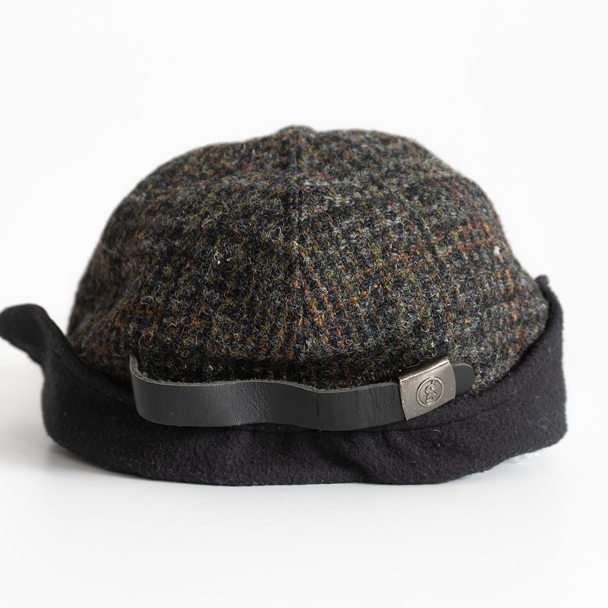 GOODENOUGH GOODENOUGH x Harris Tweed Harris Tweed Flight Cap Hat Size L Size ONE SIZE - 4 Thumbnail