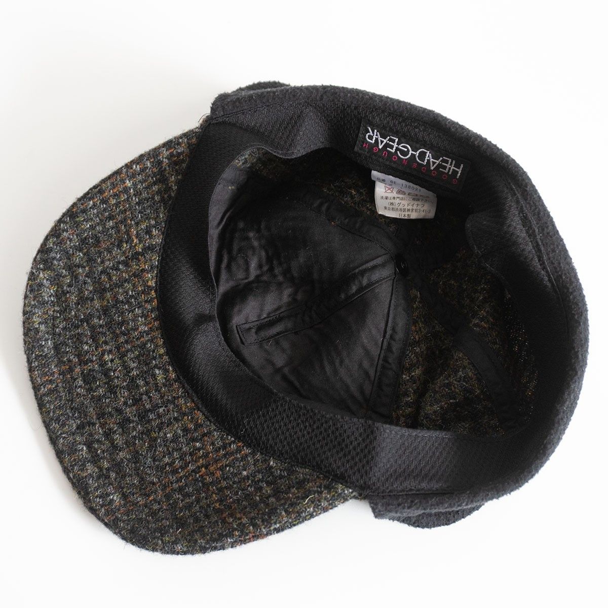 GOODENOUGH GOODENOUGH x Harris Tweed Harris Tweed Flight Cap Hat Size L Size ONE SIZE - 6 Thumbnail
