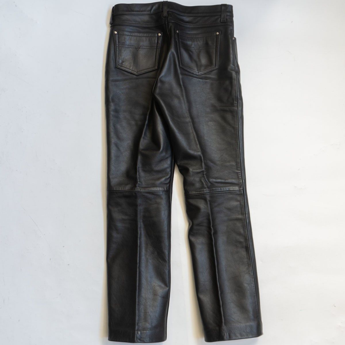 Kadoya Kadoya Leather Pants Black Size 36 Size US 36 / EU 52 - 4 Thumbnail