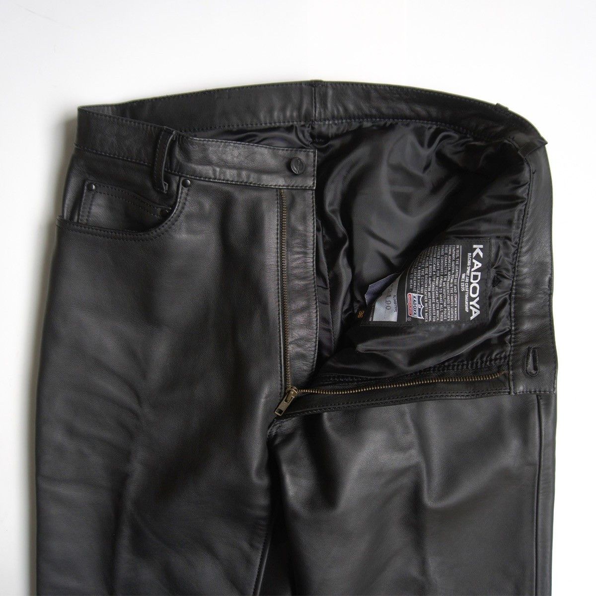 Kadoya Kadoya Leather Pants Black Size 36 Size US 36 / EU 52 - 5 Thumbnail