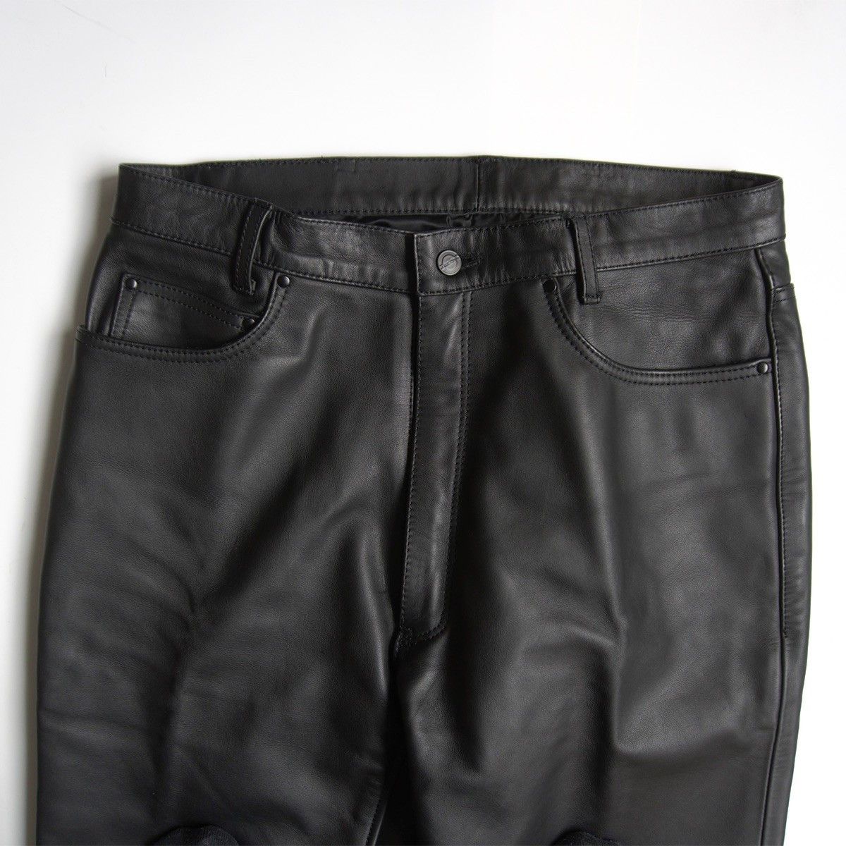 Kadoya Kadoya Leather Pants Black Size 36 Size US 36 / EU 52 - 4 Thumbnail