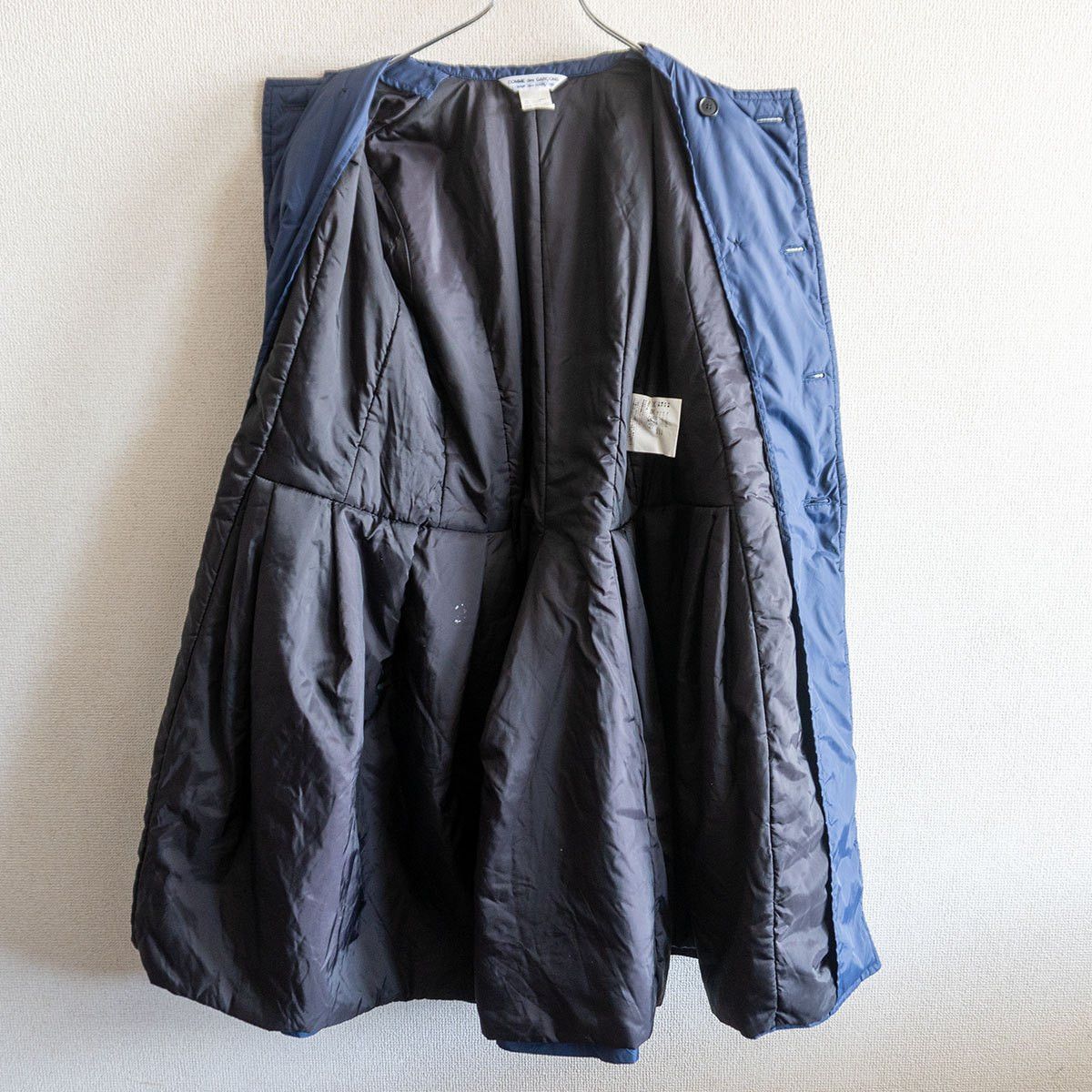 Comme des Garcons Comme des Garcons Nylon Puffer Coat Blue Size S Size US S / EU 44-46 / 1 - 3 Thumbnail