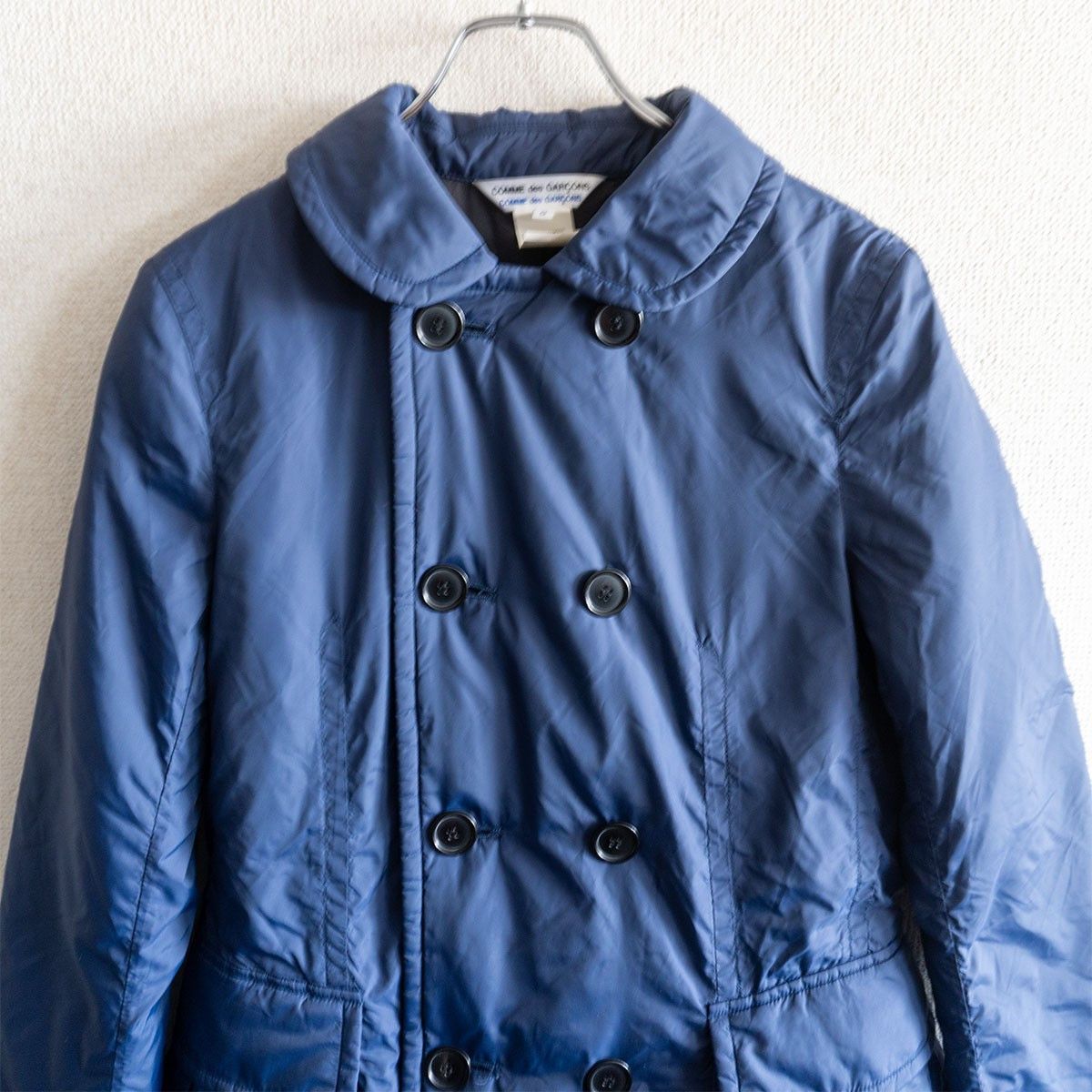 Comme des Garcons Comme des Garcons Nylon Puffer Coat Blue Size S Size US S / EU 44-46 / 1 - 4 Thumbnail